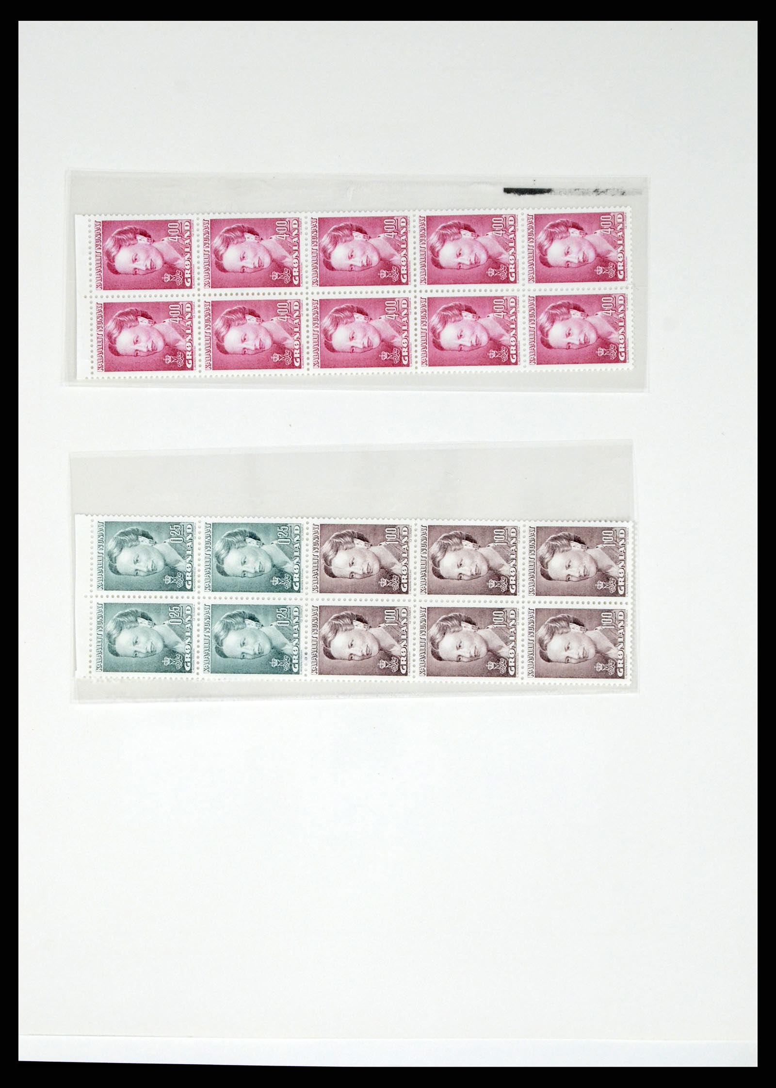 37829 024 - Postzegelverzameling 37829 Groenland 1905-2016.