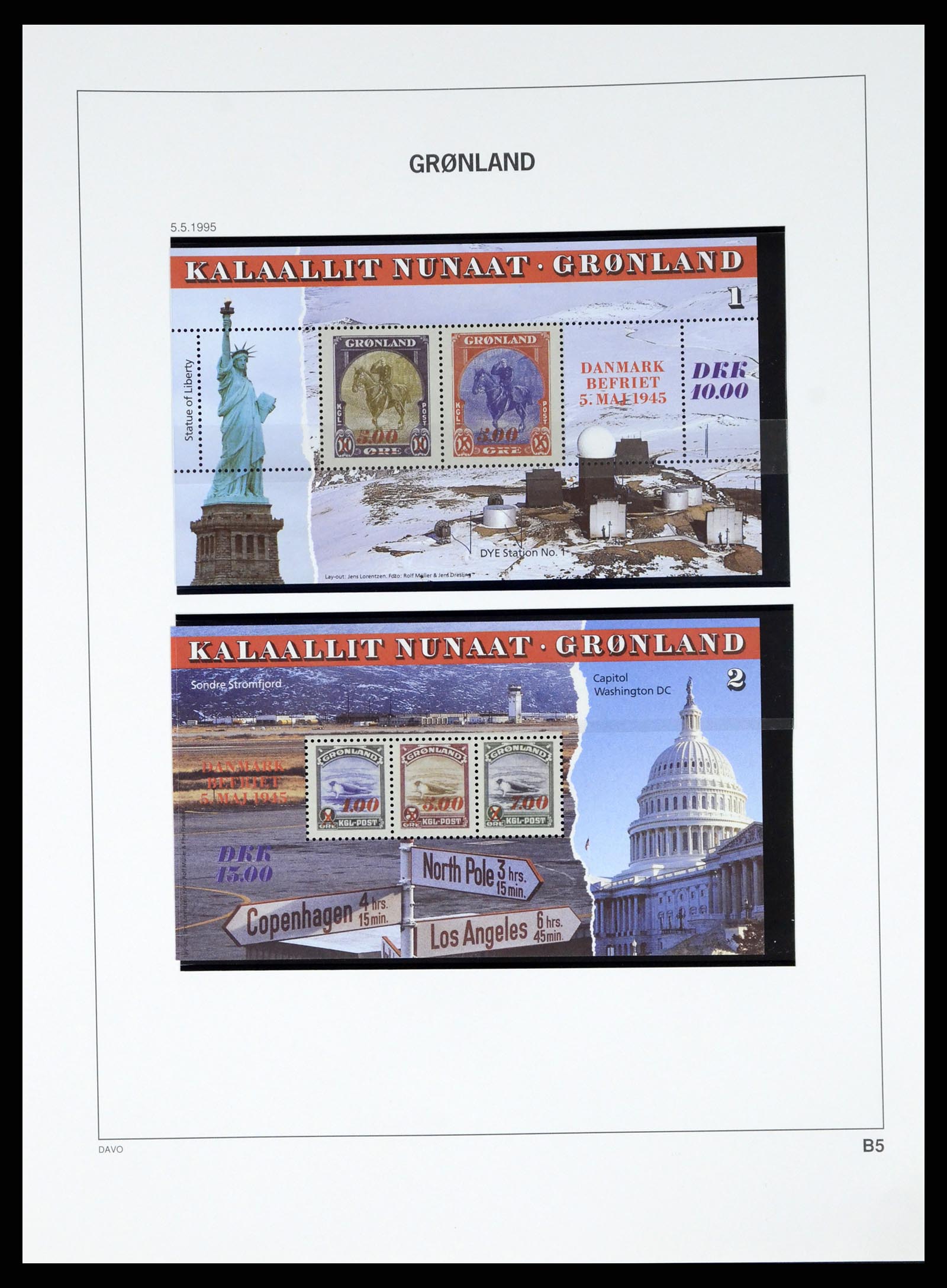 37829 039 - Postzegelverzameling 37829 Groenland 1905-2016.