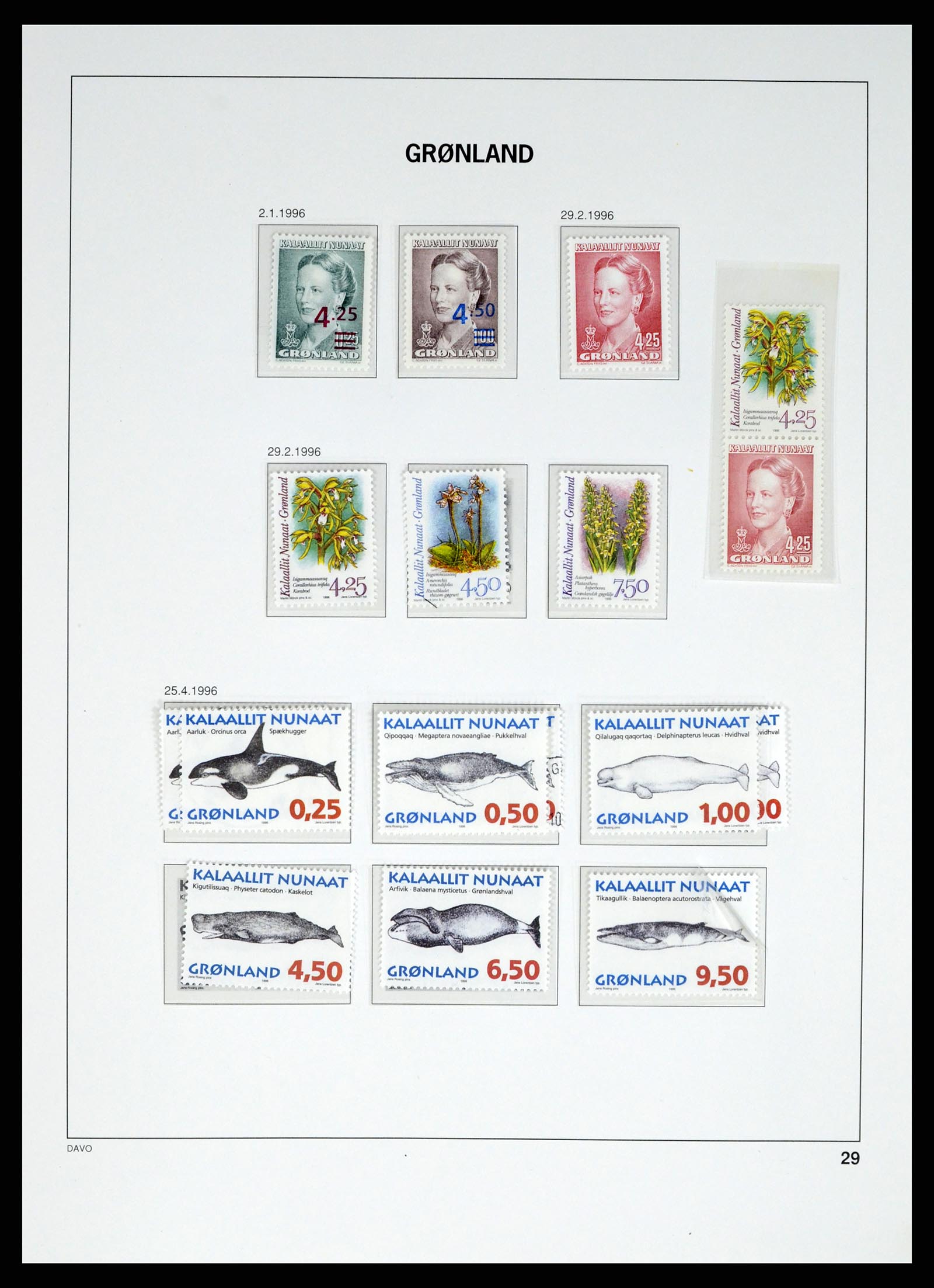 37829 043 - Stamp Collection 37829 Greenland 1905-2016.