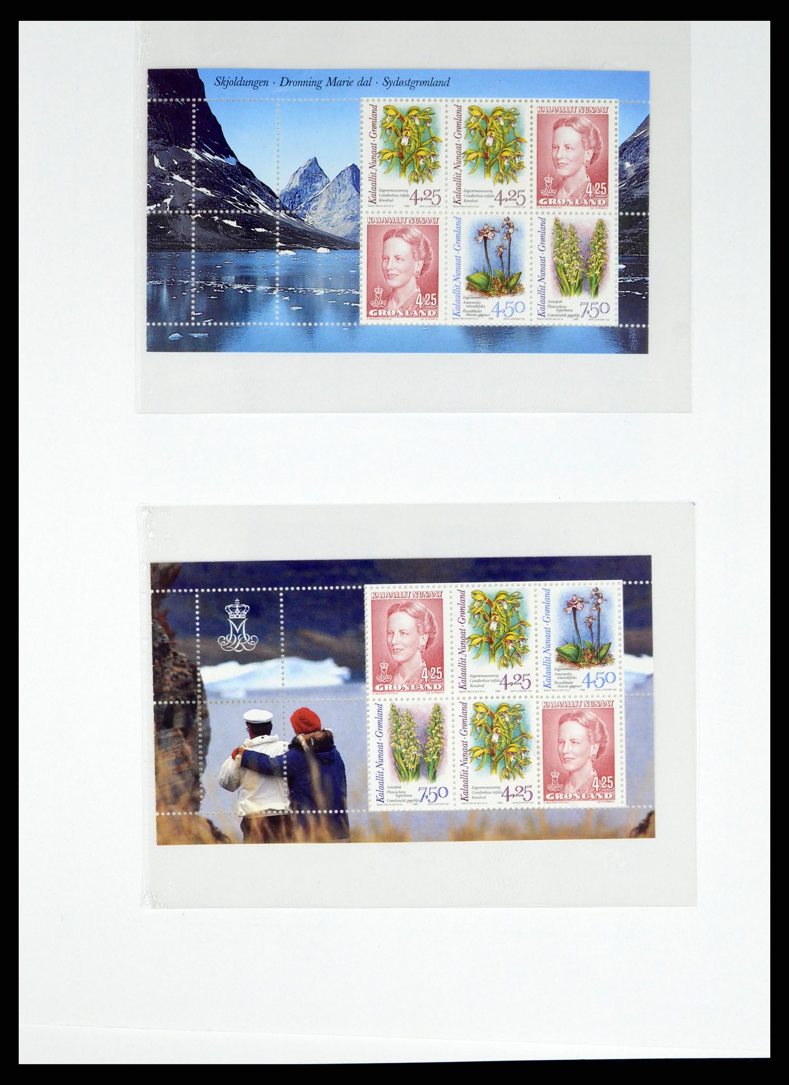 37829 046 - Postzegelverzameling 37829 Groenland 1905-2016.