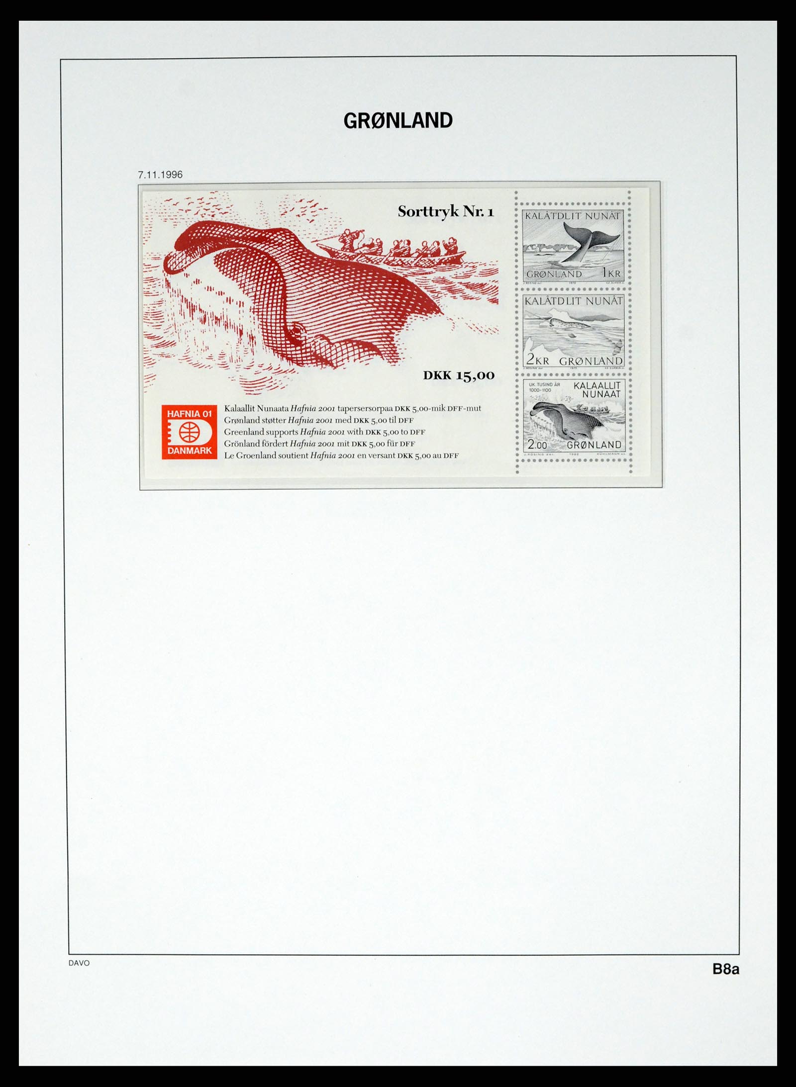 37829 048 - Postzegelverzameling 37829 Groenland 1905-2016.