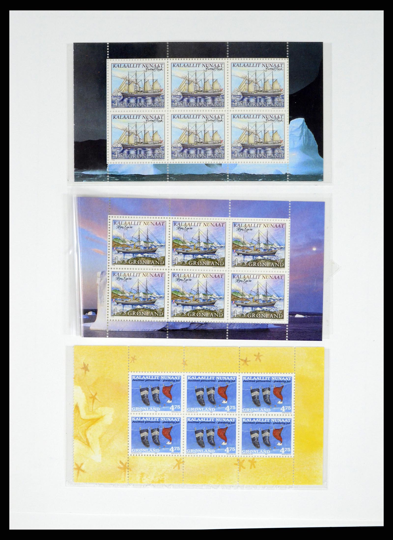 37829 055 - Postzegelverzameling 37829 Groenland 1905-2016.