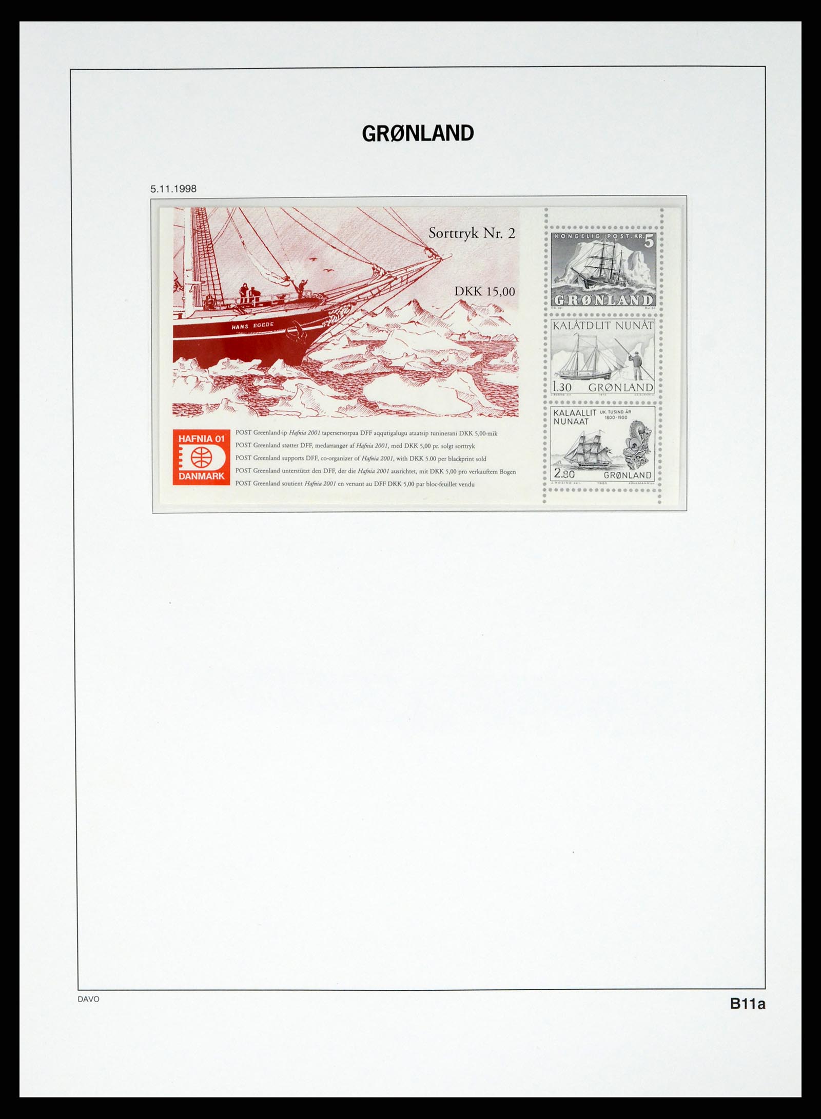 37829 059 - Stamp Collection 37829 Greenland 1905-2016.