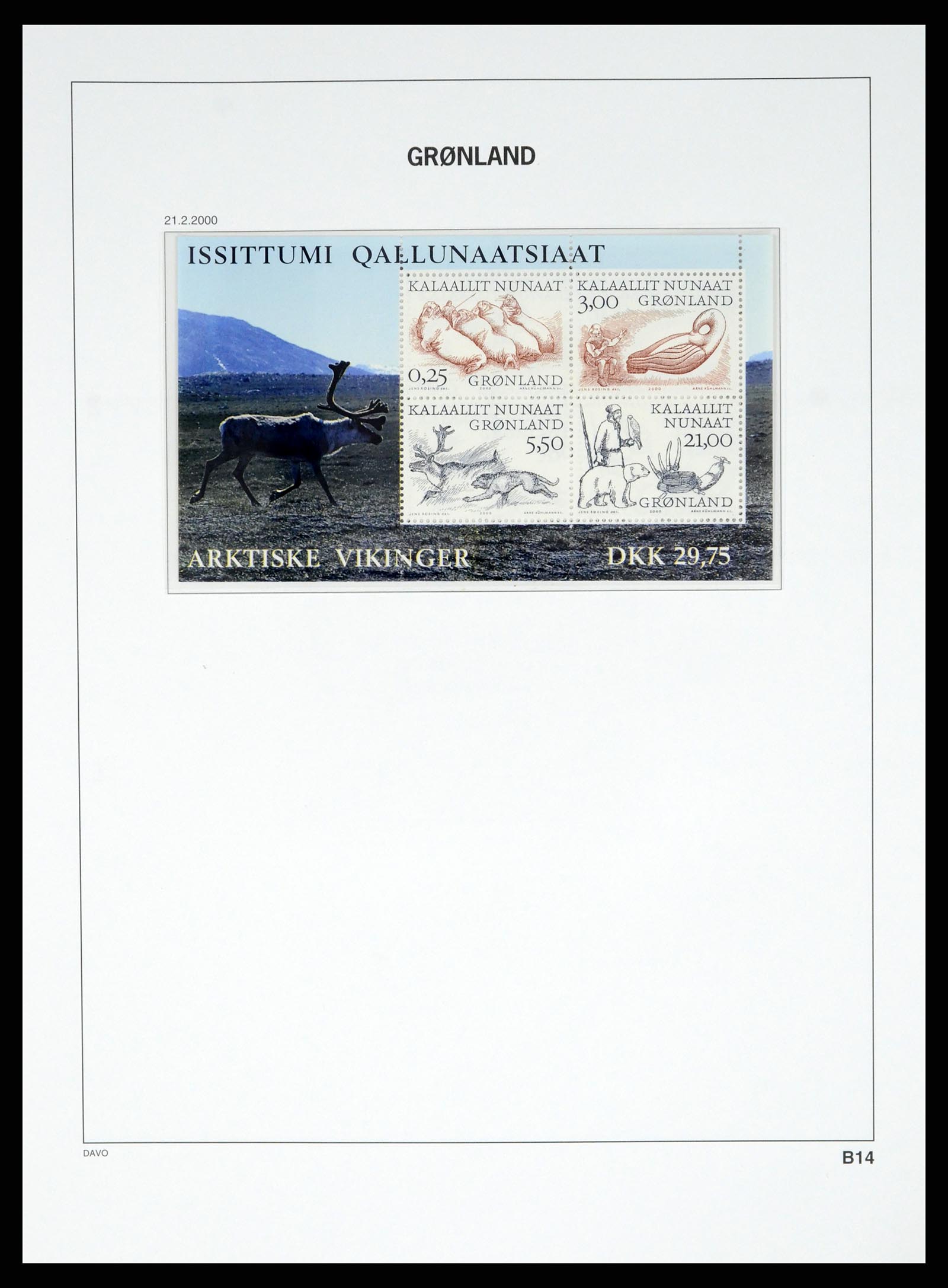 37829 067 - Stamp Collection 37829 Greenland 1905-2016.