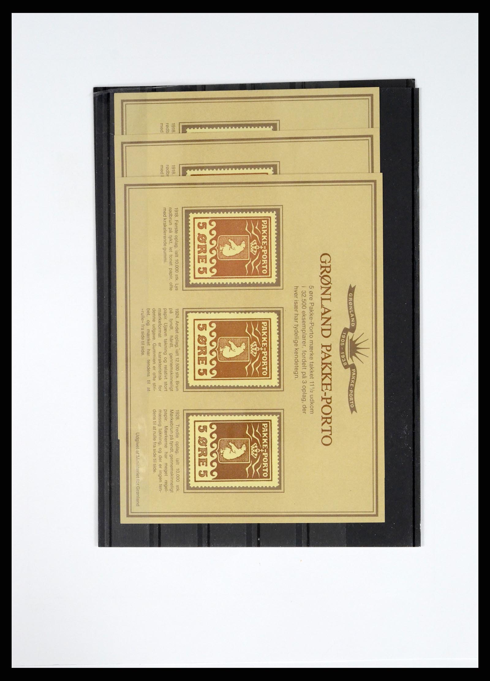 37829 085 - Postzegelverzameling 37829 Groenland 1905-2016.