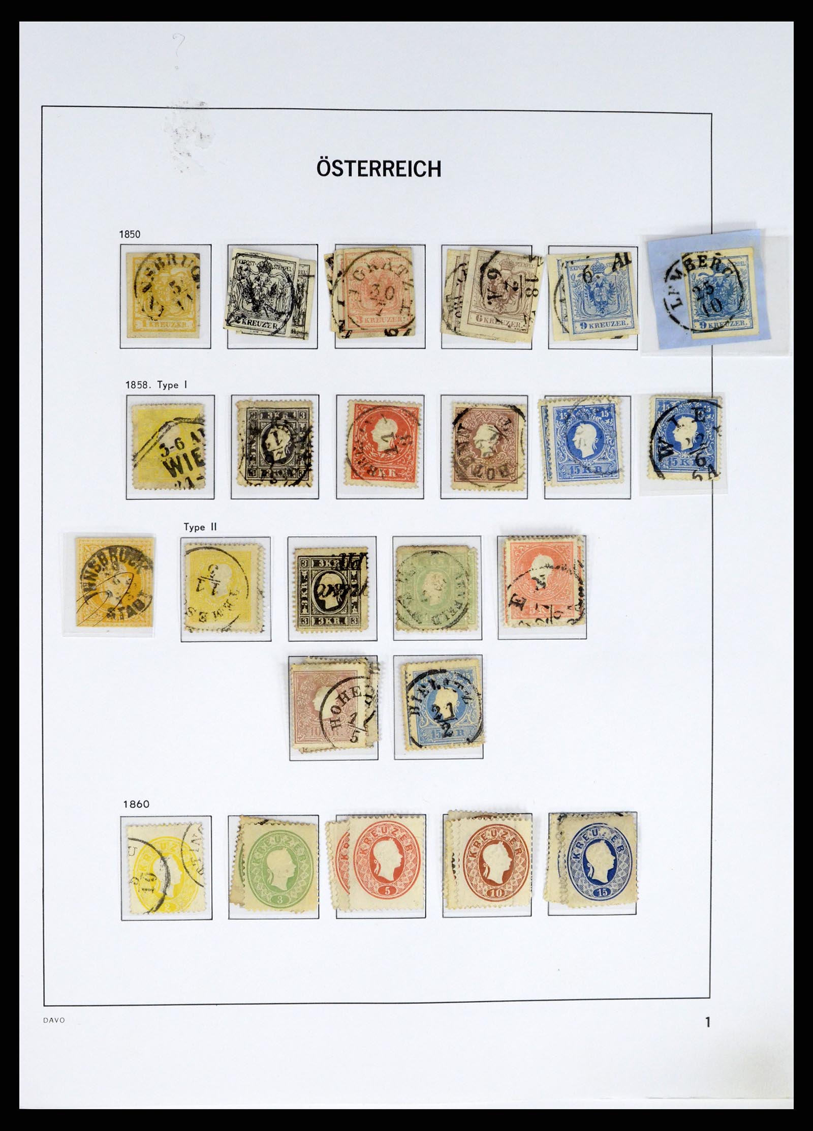 37835 001 - Stamp Collection 37835 Austria 1850-2021!
