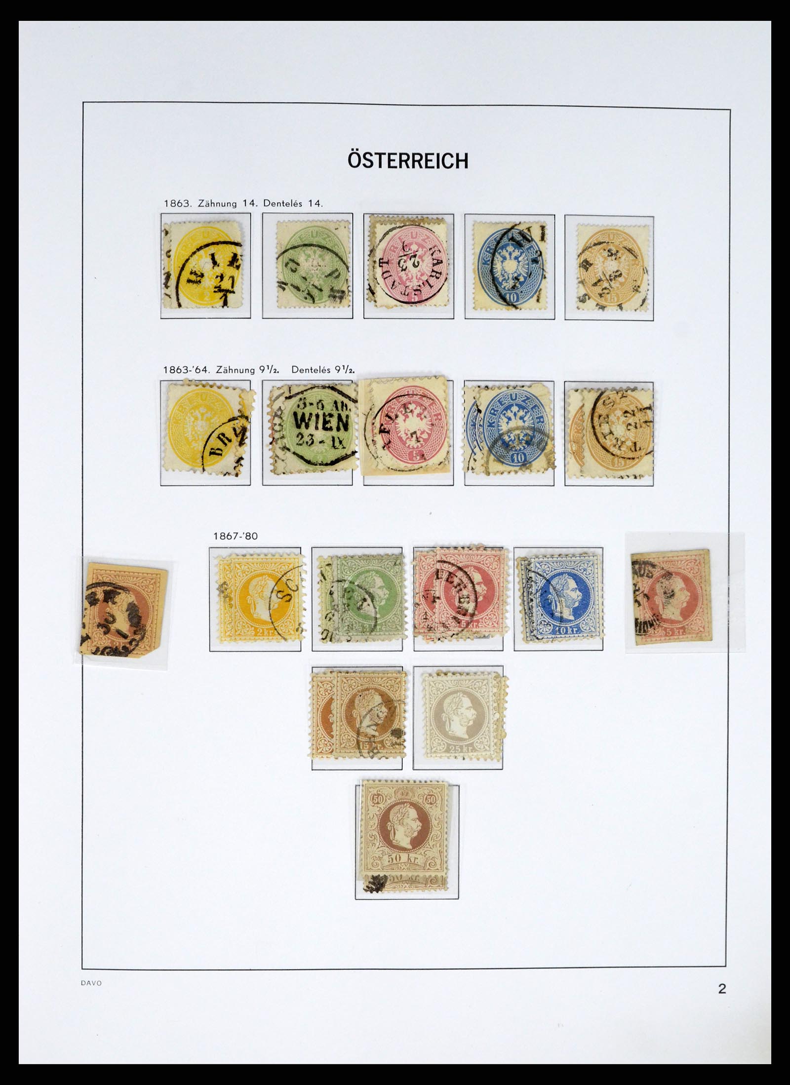 37835 002 - Postzegelverzameling 37835 Oostenrijk 1850-2021!