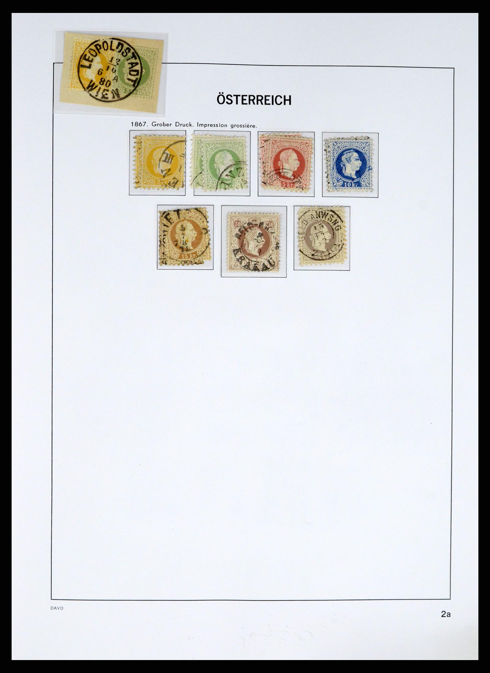 37835 003 - Postzegelverzameling 37835 Oostenrijk 1850-2021!