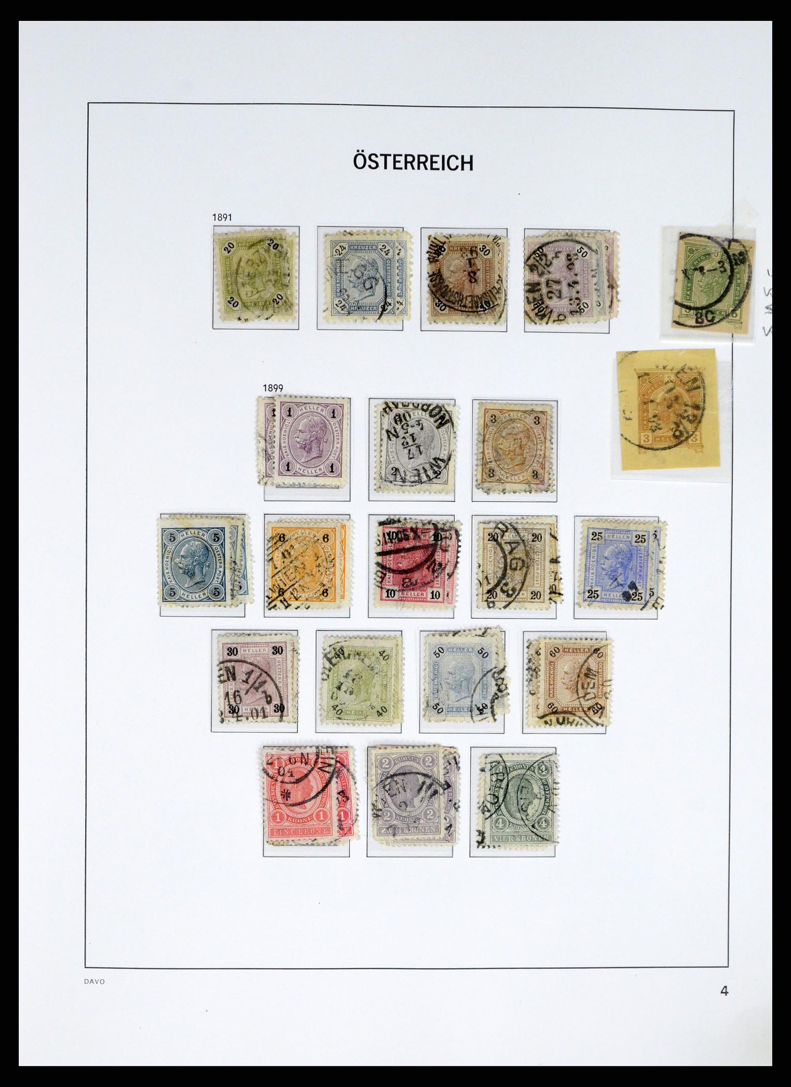 37835 006 - Postzegelverzameling 37835 Oostenrijk 1850-2021!