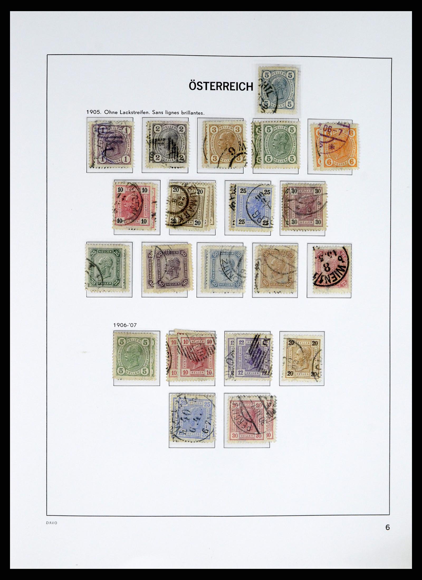 37835 008 - Postzegelverzameling 37835 Oostenrijk 1850-2021!