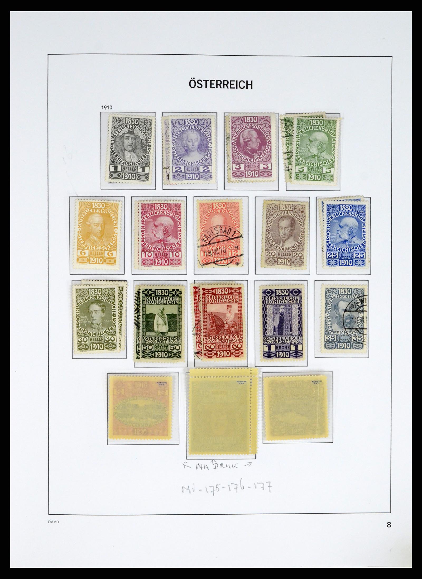 37835 011 - Postzegelverzameling 37835 Oostenrijk 1850-2021!