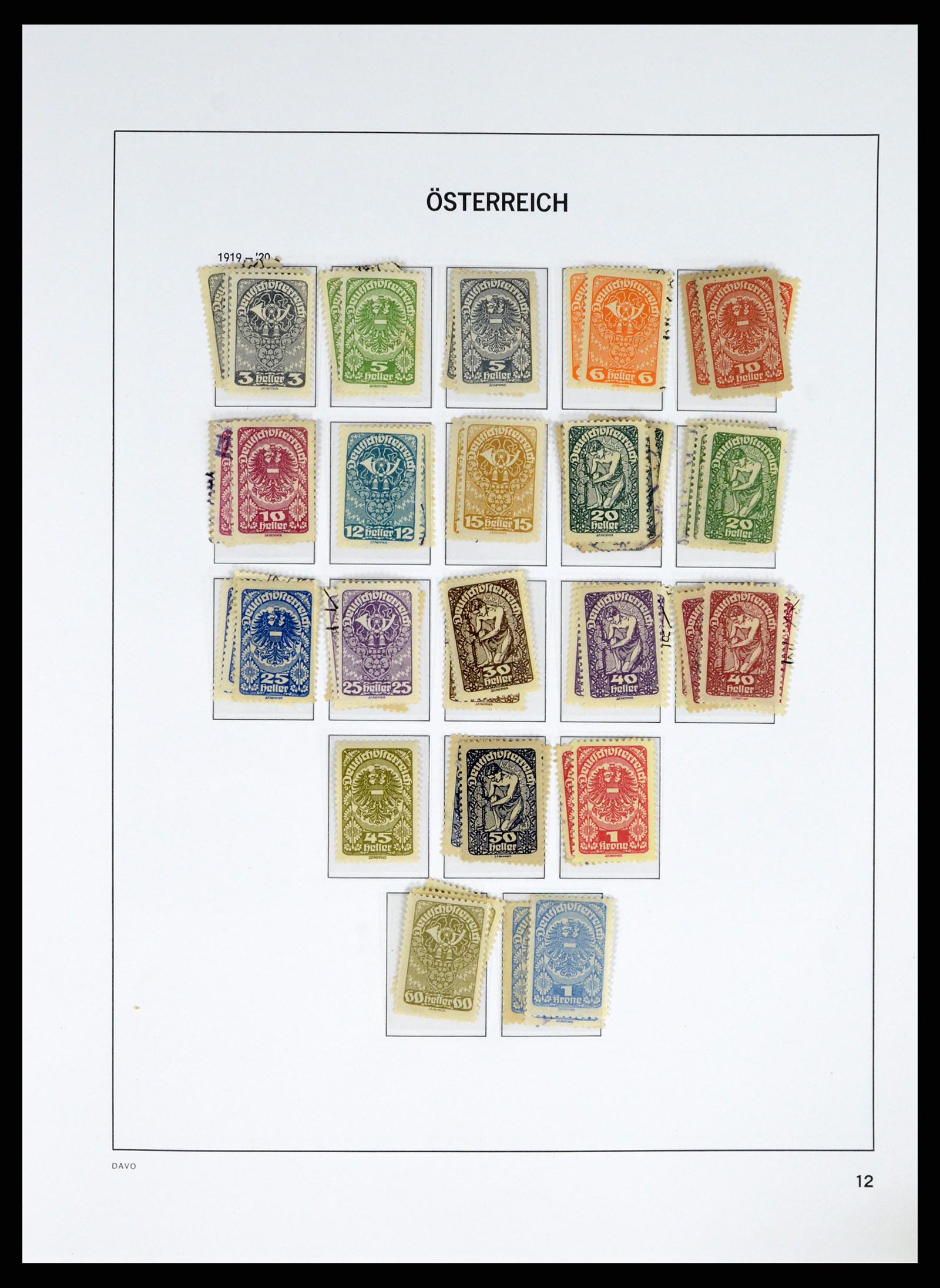 37835 017 - Stamp Collection 37835 Austria 1850-2021!