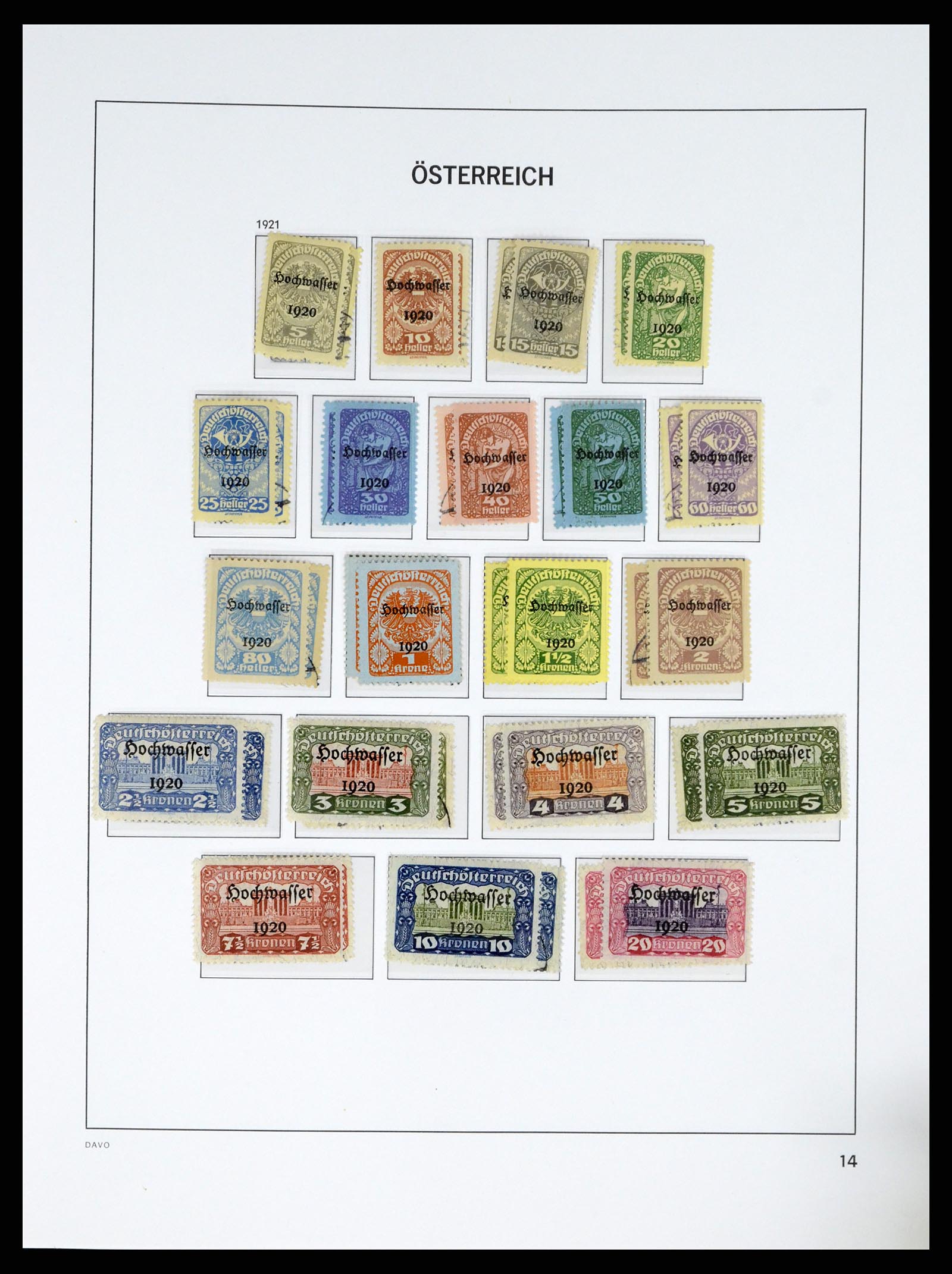 37835 022 - Postzegelverzameling 37835 Oostenrijk 1850-2021!