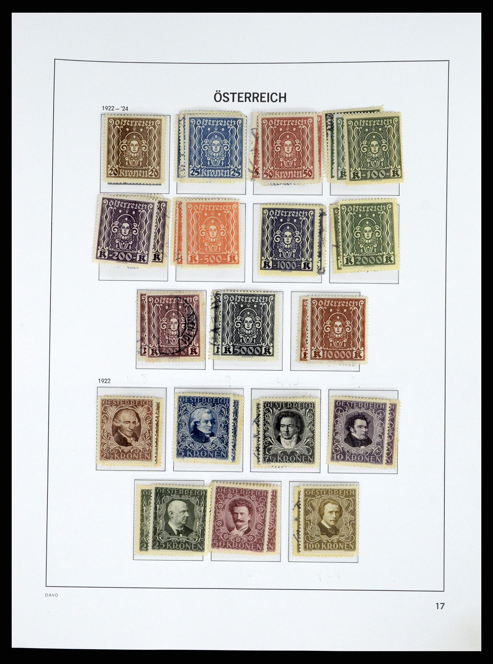 37835 027 - Postzegelverzameling 37835 Oostenrijk 1850-2021!