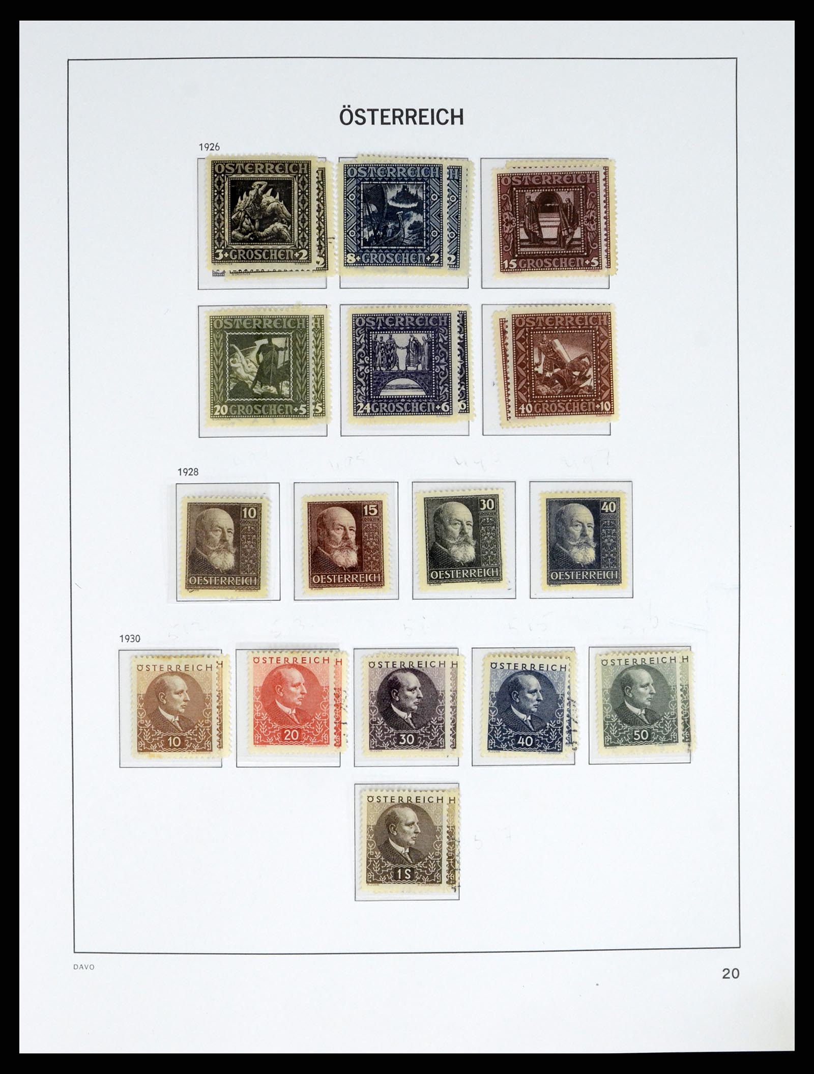 37835 030 - Postzegelverzameling 37835 Oostenrijk 1850-2021!