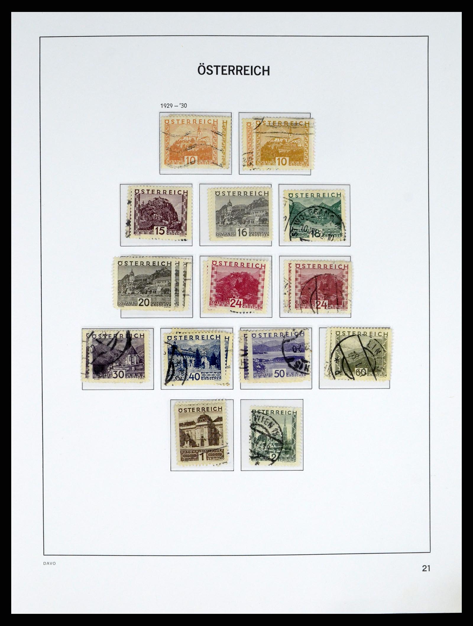 37835 031 - Stamp Collection 37835 Austria 1850-2021!