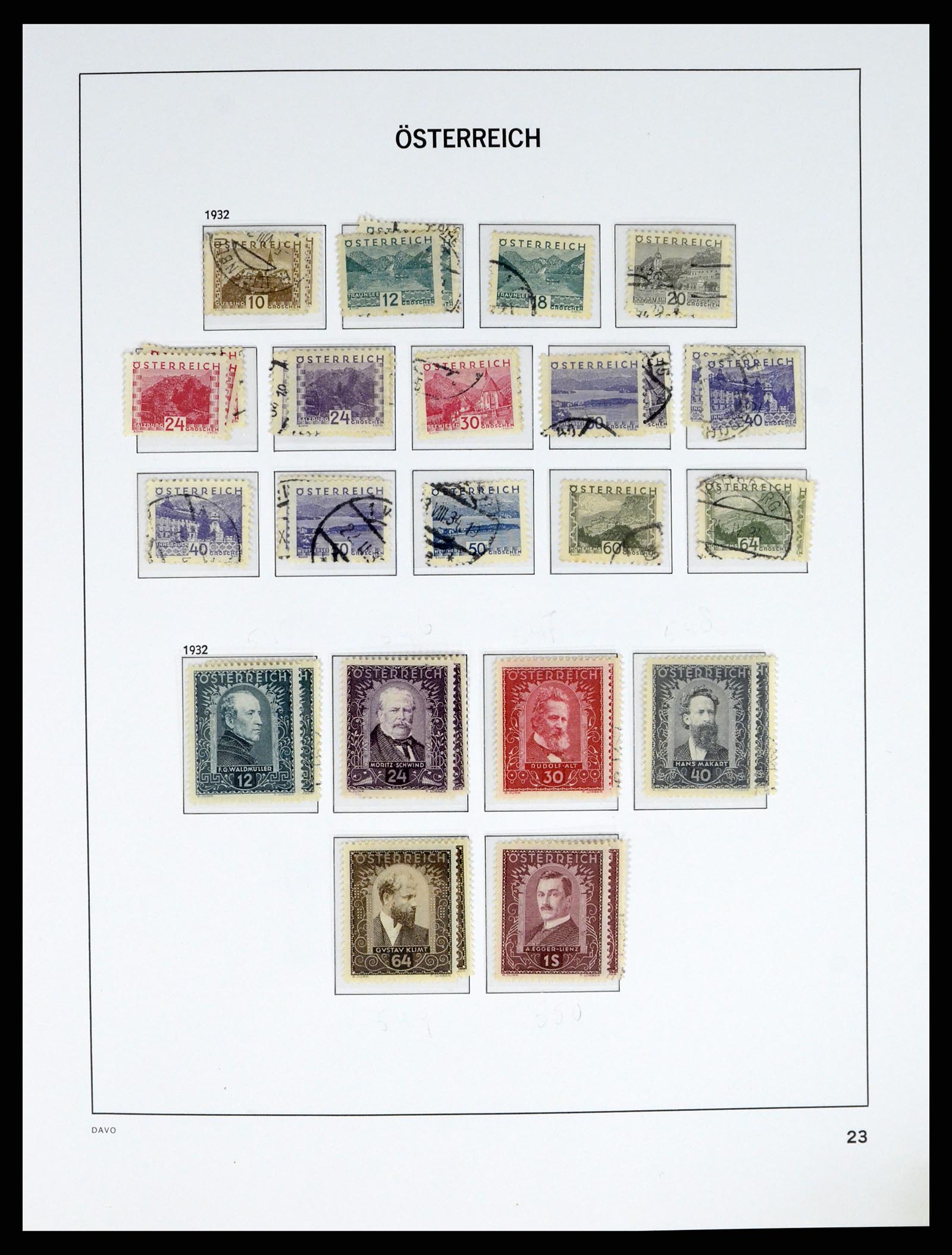 37835 033 - Postzegelverzameling 37835 Oostenrijk 1850-2021!