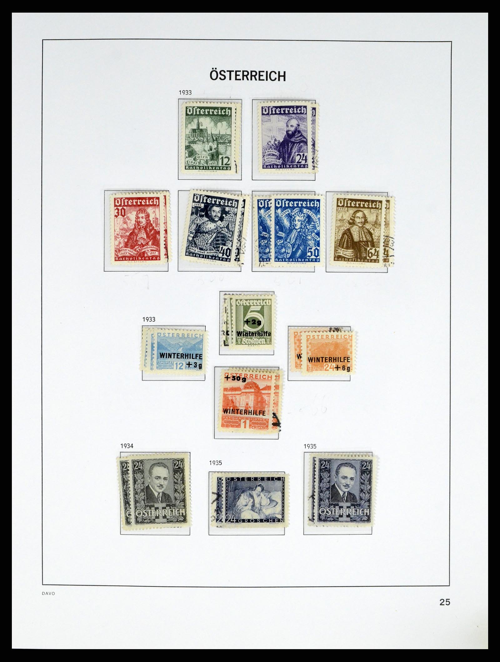 37835 037 - Stamp Collection 37835 Austria 1850-2021!