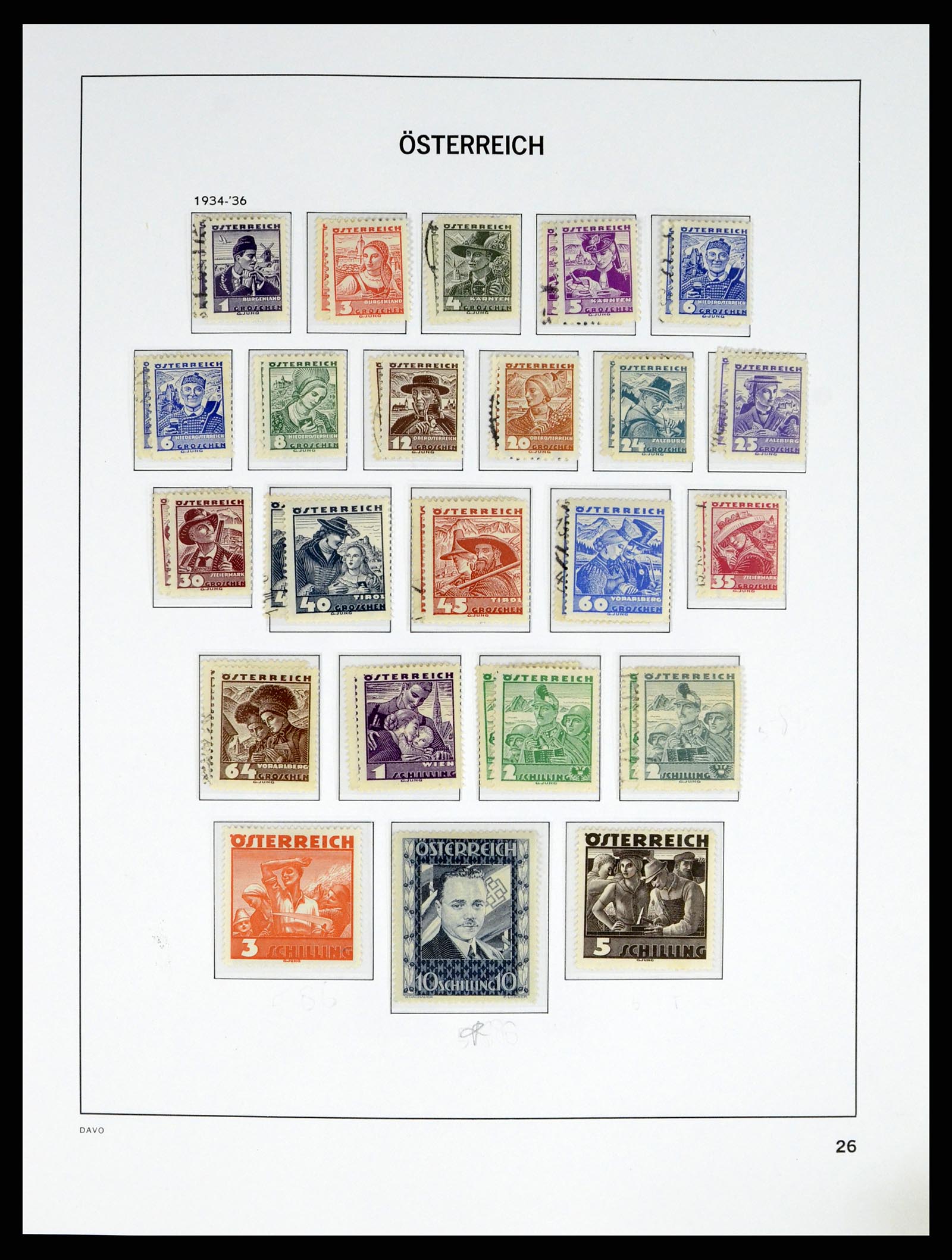 37835 038 - Stamp Collection 37835 Austria 1850-2021!
