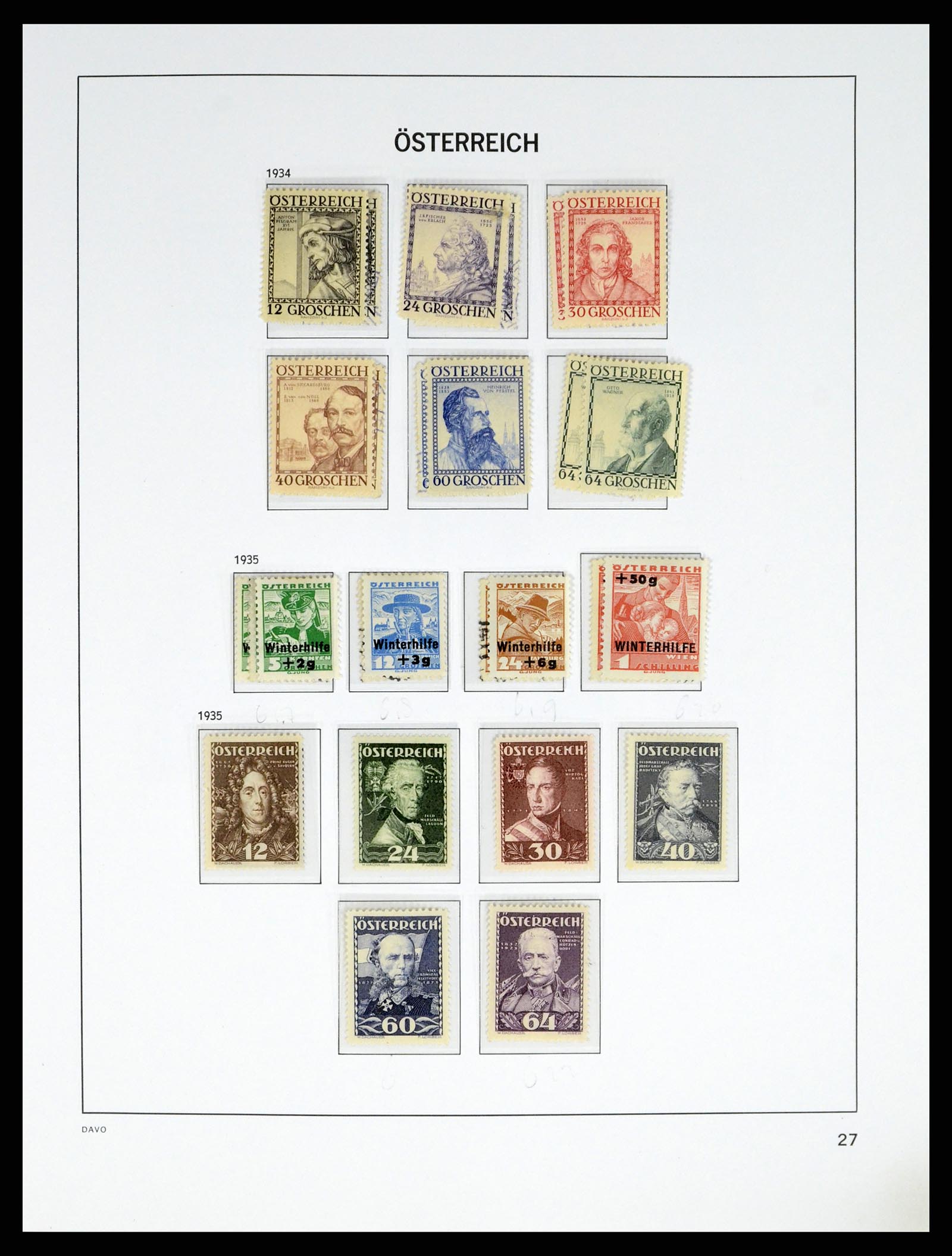 37835 039 - Postzegelverzameling 37835 Oostenrijk 1850-2021!