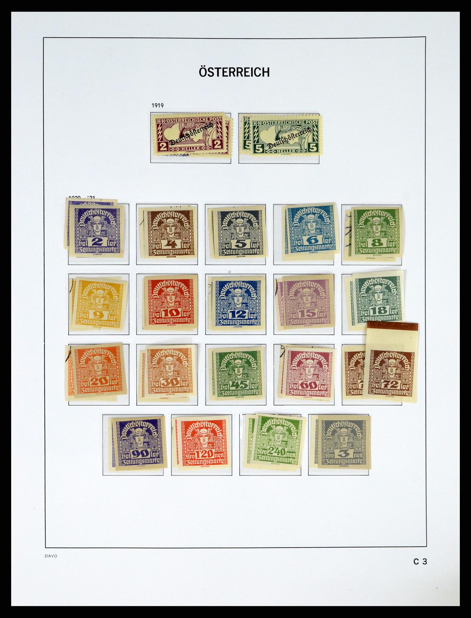 37835 055 - Postzegelverzameling 37835 Oostenrijk 1850-2021!