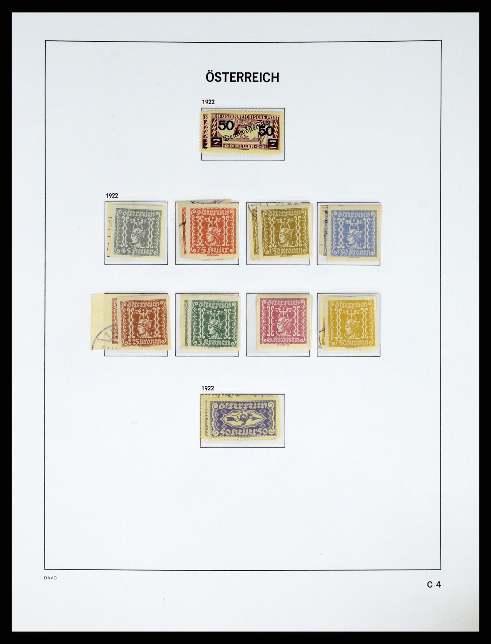 37835 057 - Postzegelverzameling 37835 Oostenrijk 1850-2021!