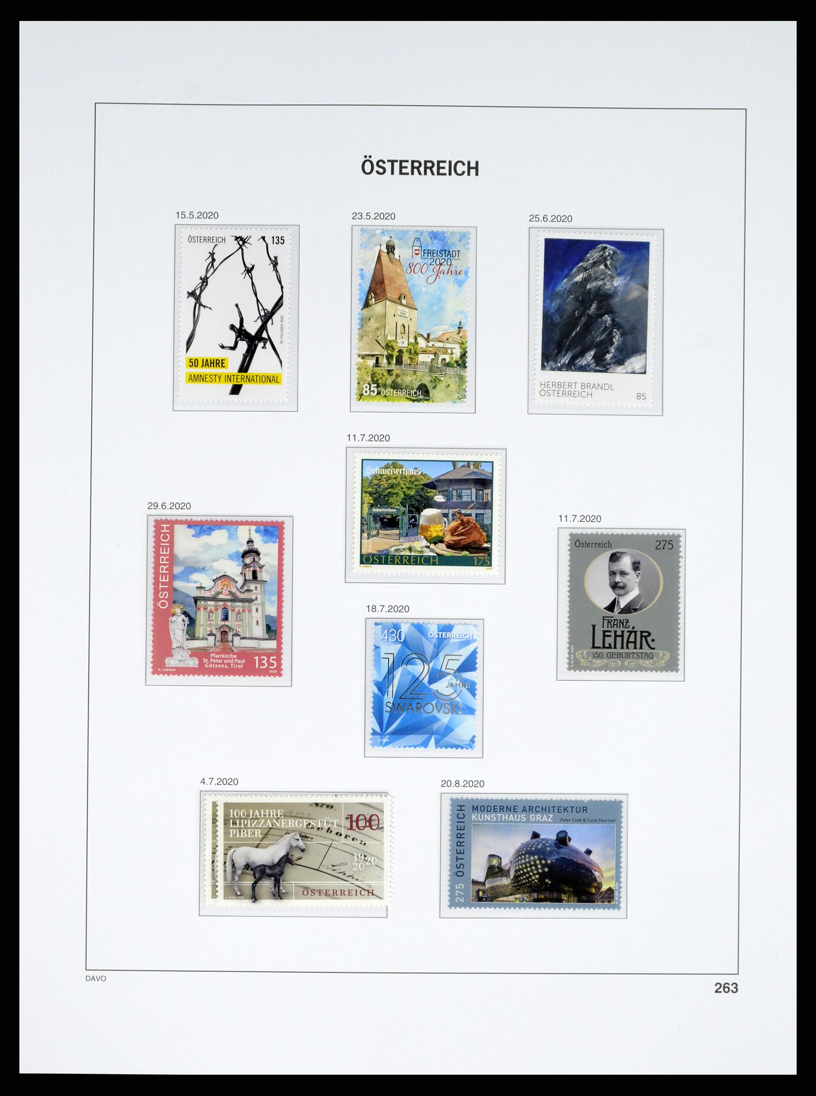 37835 501 - Postzegelverzameling 37835 Oostenrijk 1850-2021!