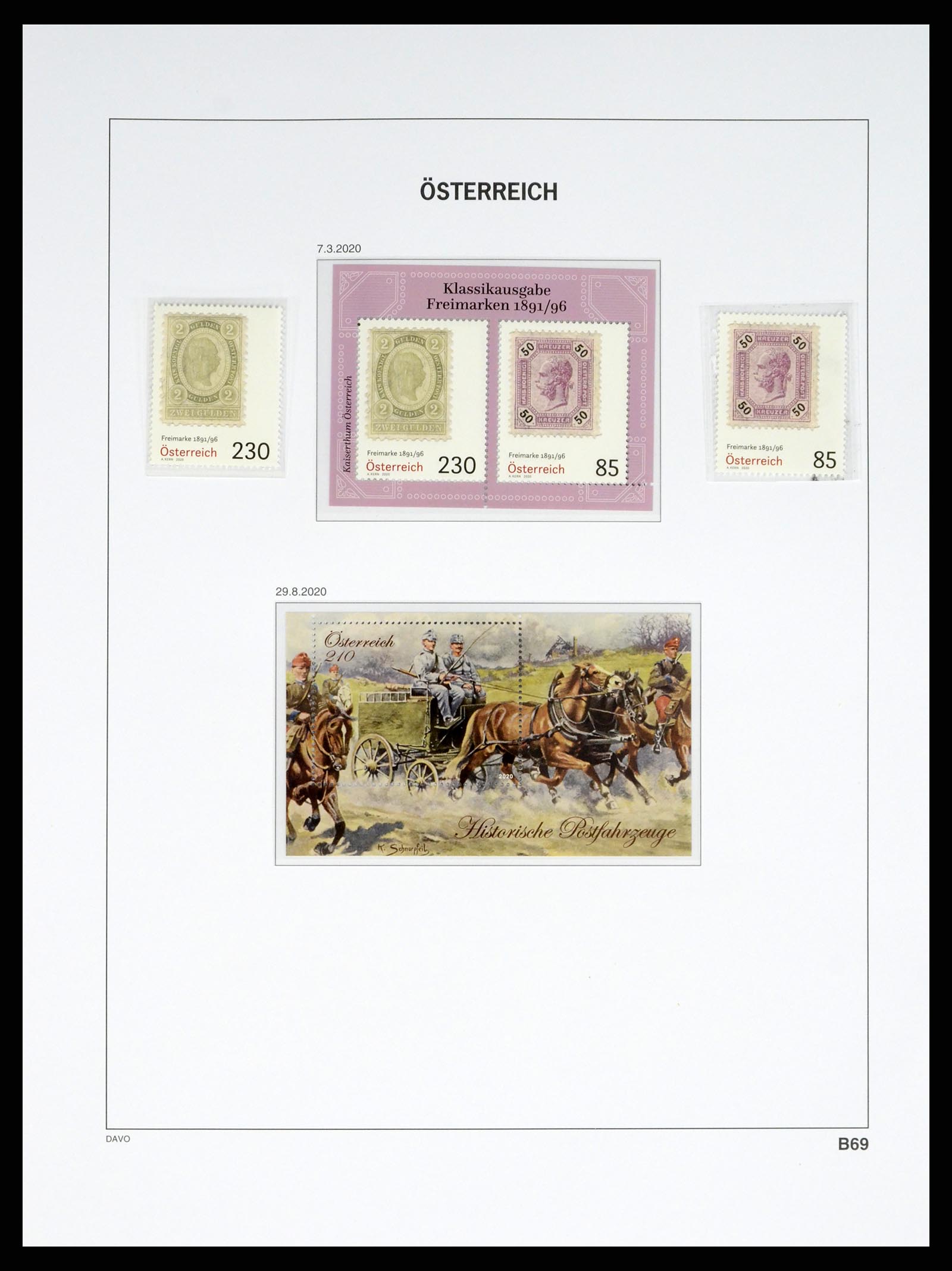 37835 504 - Stamp Collection 37835 Austria 1850-2021!