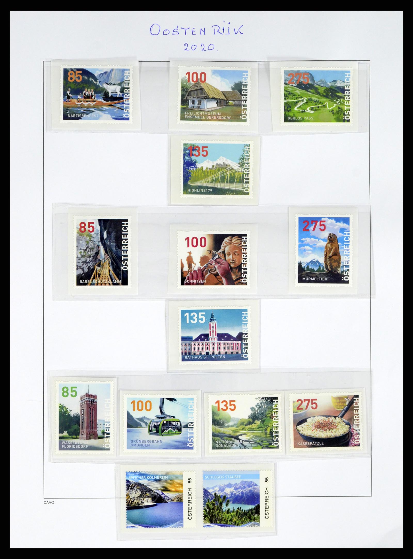 37835 508 - Stamp Collection 37835 Austria 1850-2021!