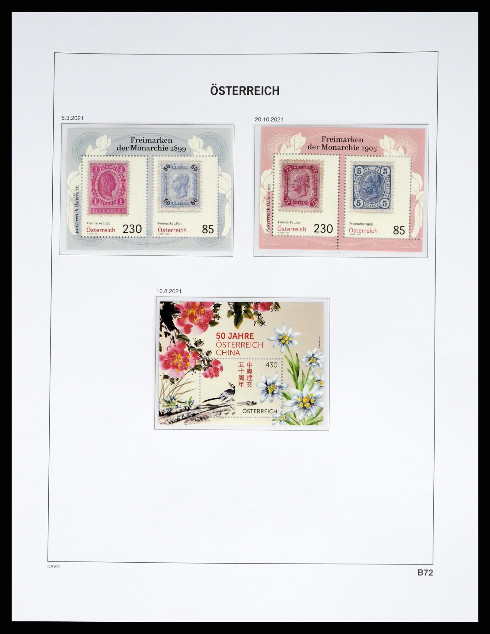 37835 516 - Postzegelverzameling 37835 Oostenrijk 1850-2021!