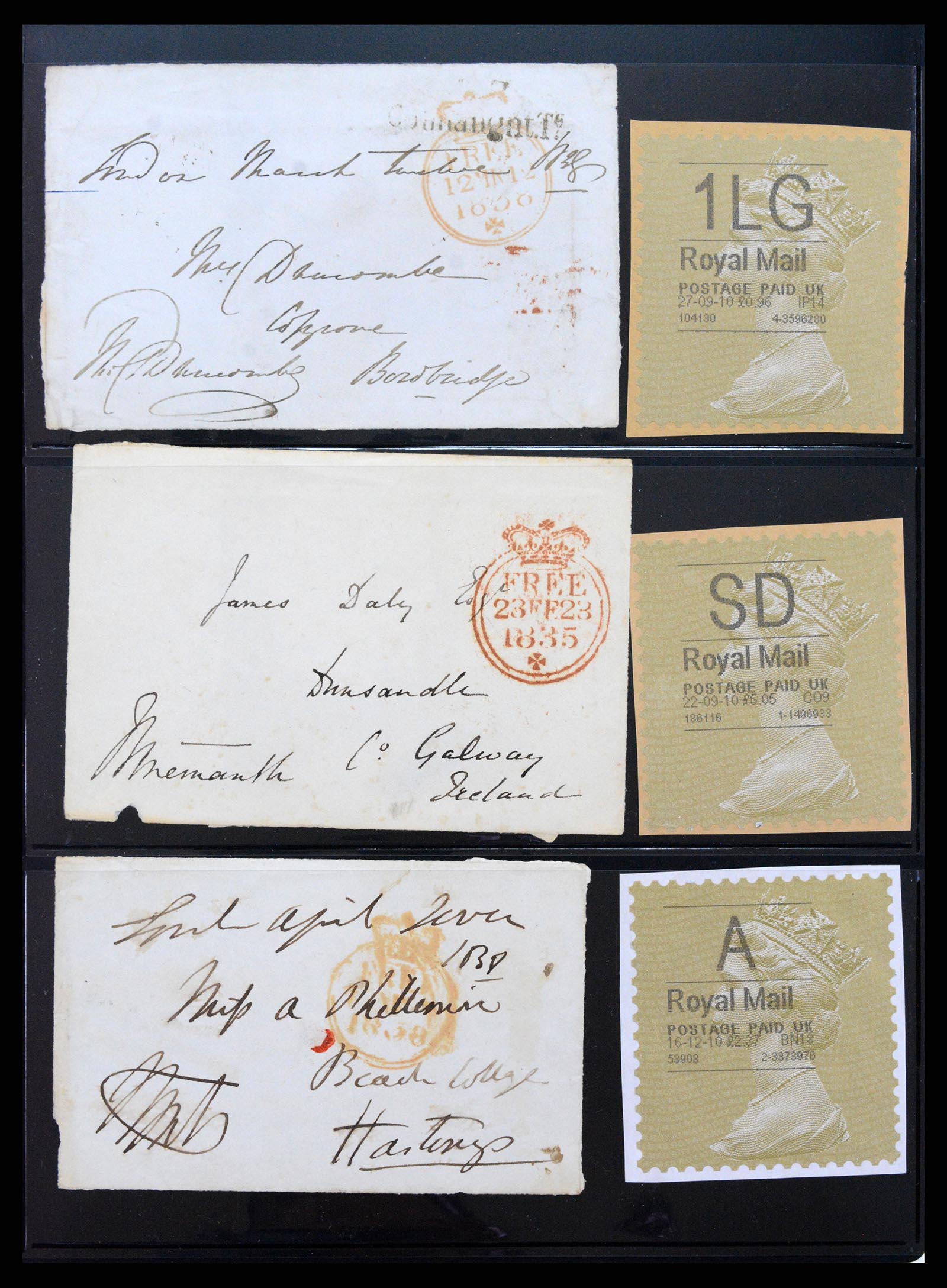 37836 001 - Postzegelverzameling 37836 Engeland 1840-2016.