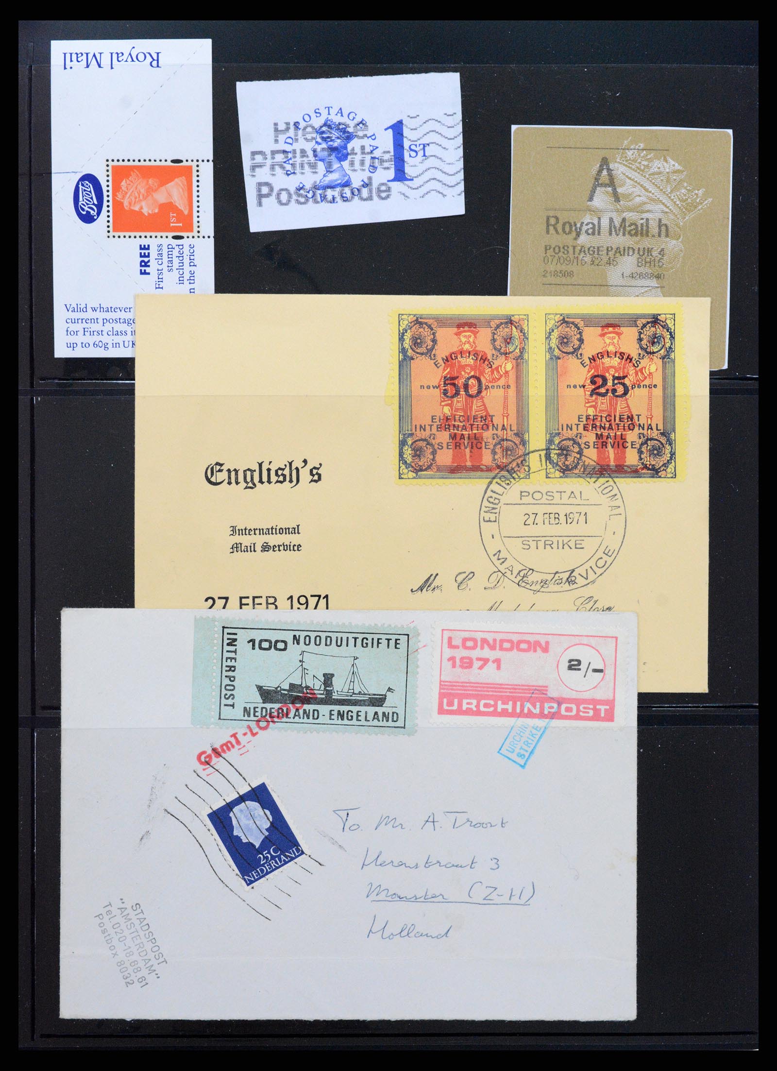 37836 003 - Postzegelverzameling 37836 Engeland 1840-2016.