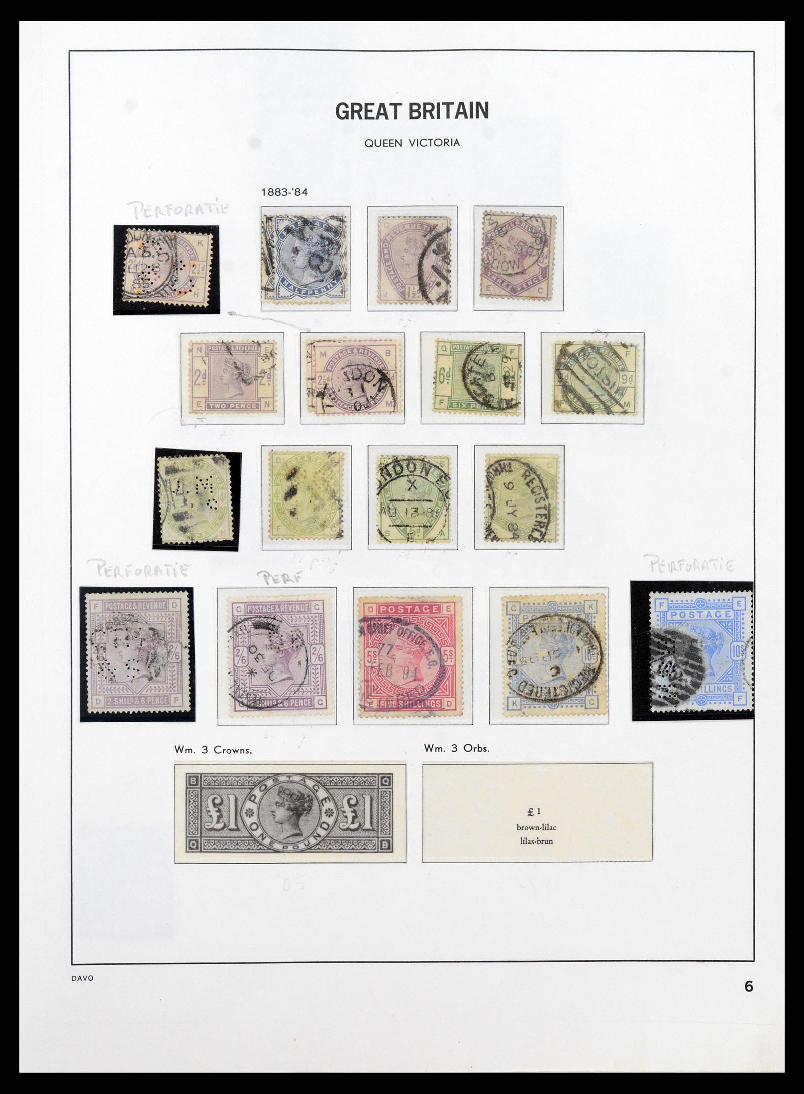 37836 010 - Postzegelverzameling 37836 Engeland 1840-2016.