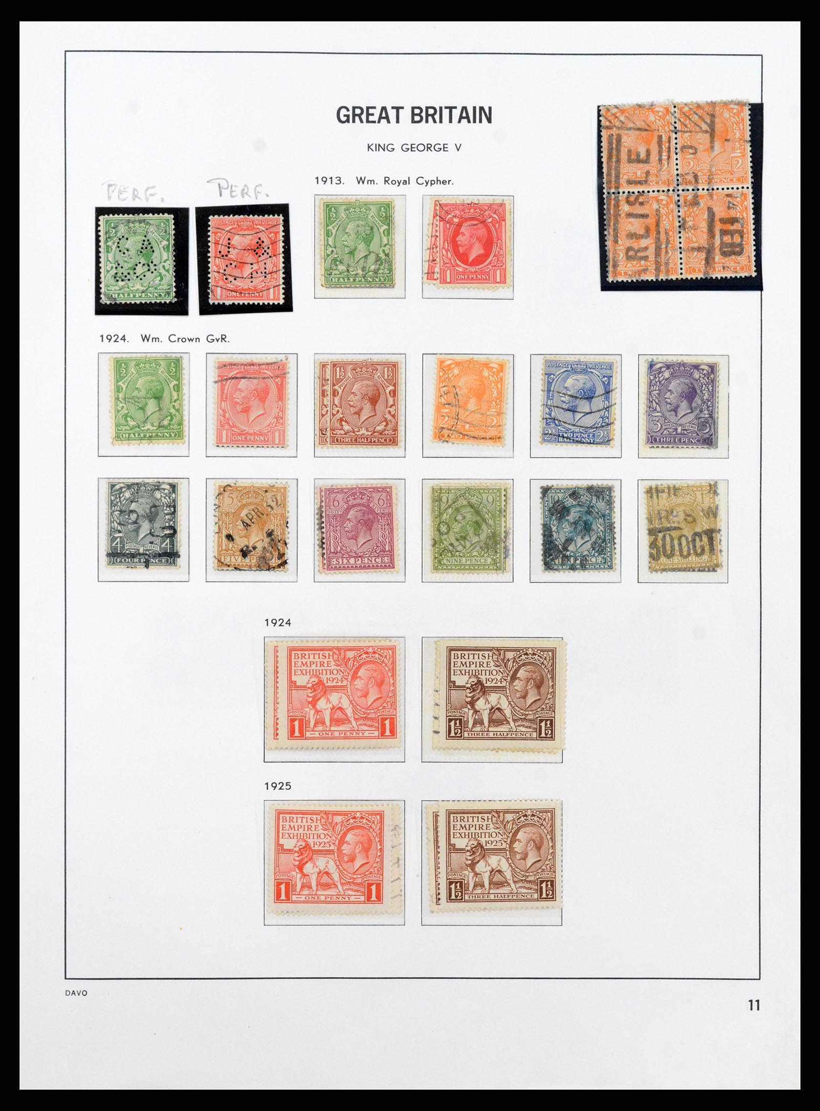 37836 015 - Postzegelverzameling 37836 Engeland 1840-2016.