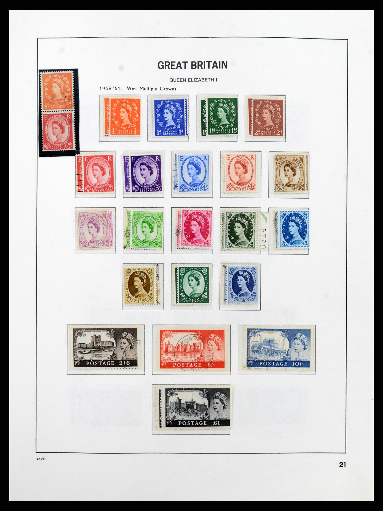 37836 026 - Stamp Collection 37836 Great Britain 1840-2016.