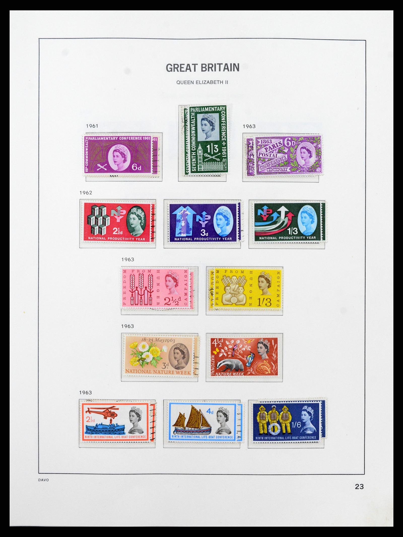 37836 029 - Stamp Collection 37836 Great Britain 1840-2016.