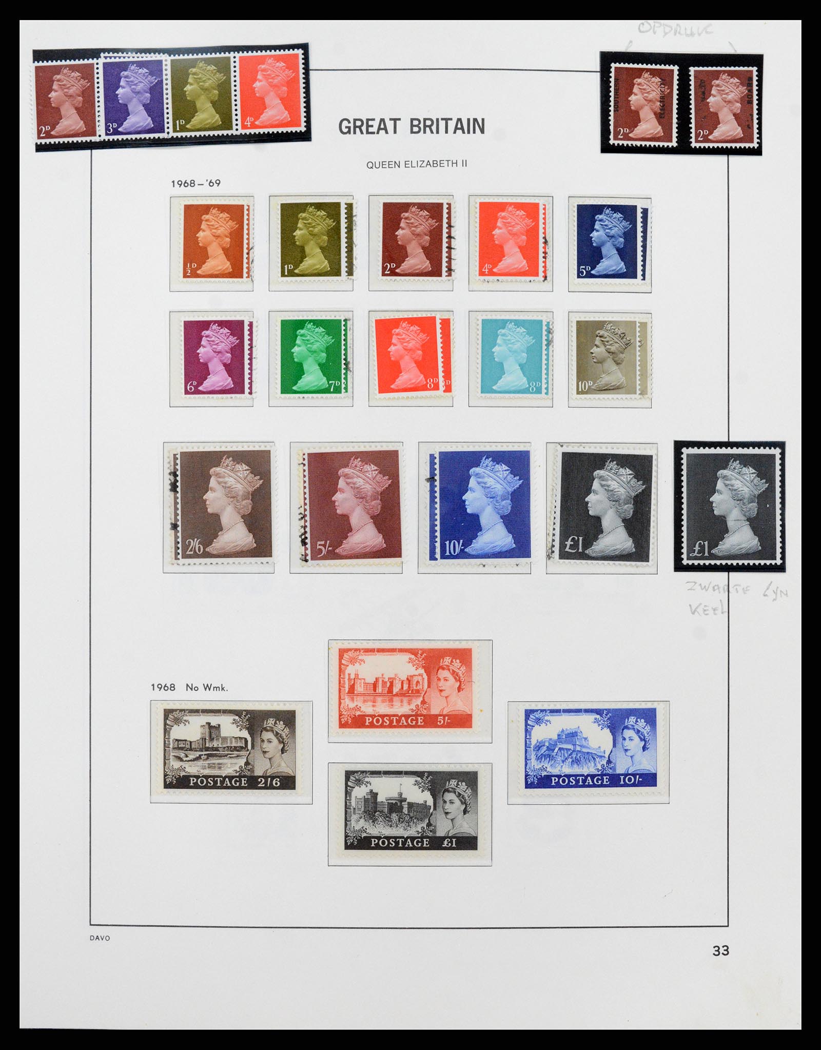 37836 049 - Stamp Collection 37836 Great Britain 1840-2016.