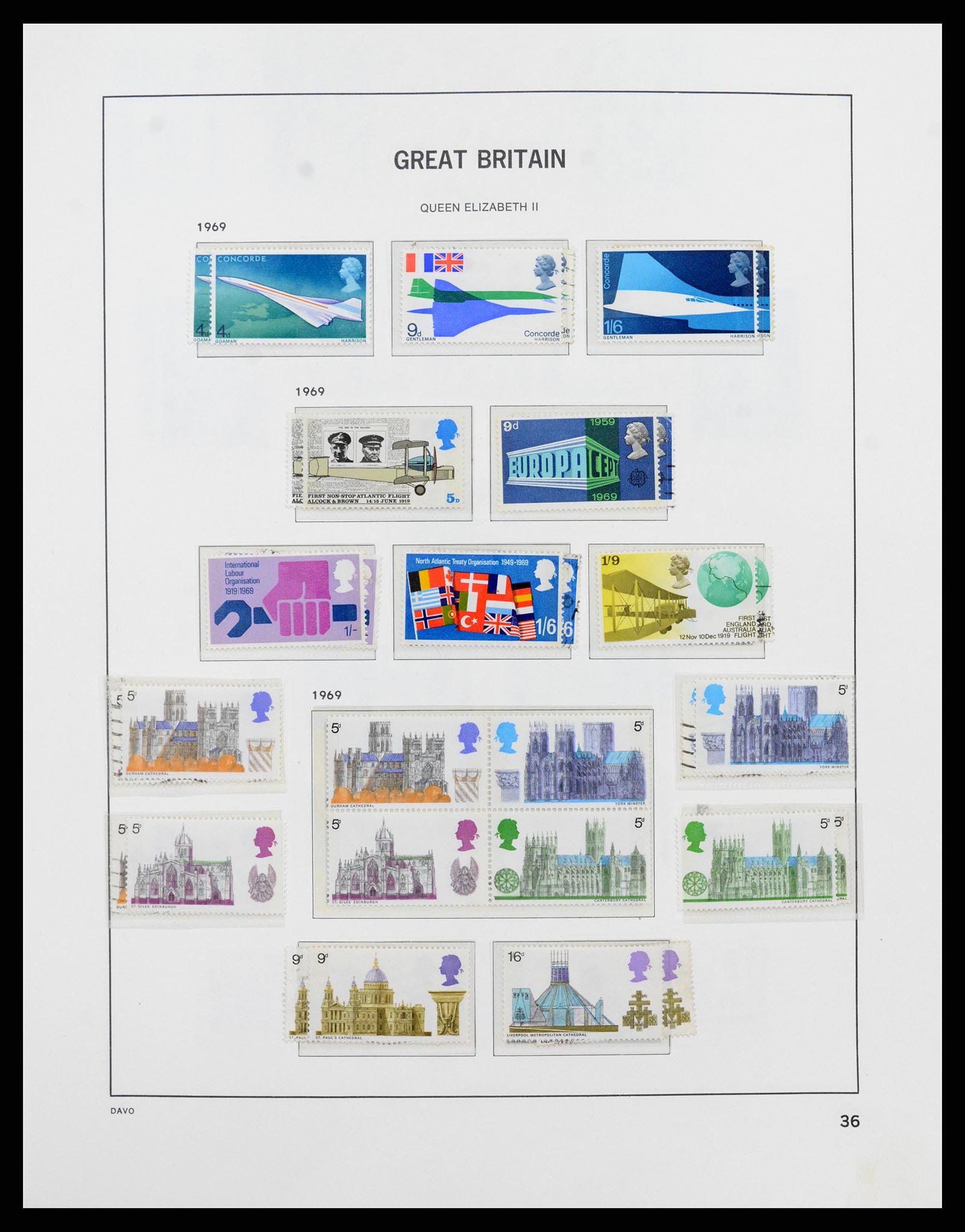 37836 052 - Stamp Collection 37836 Great Britain 1840-2016.
