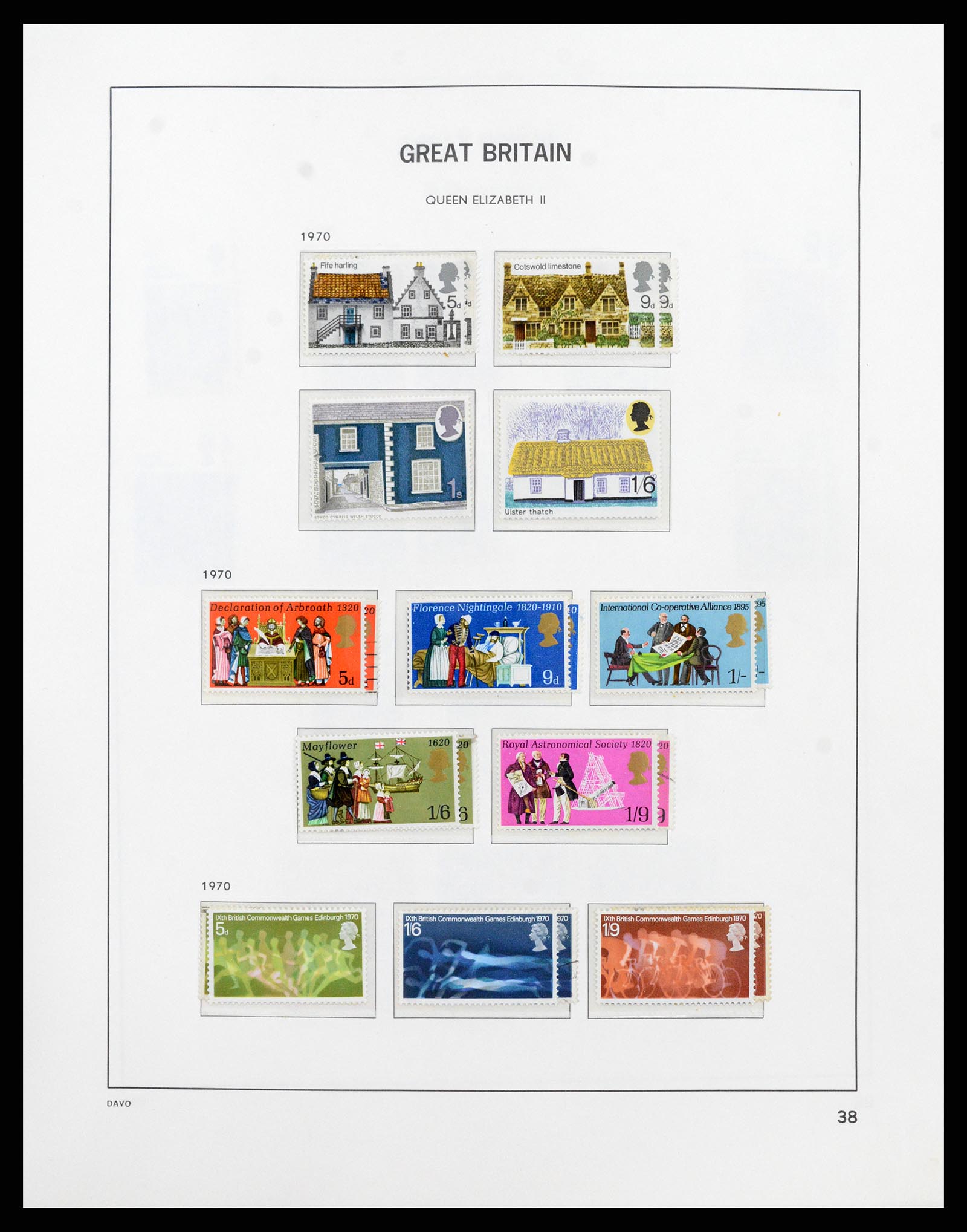 37836 054 - Stamp Collection 37836 Great Britain 1840-2016.