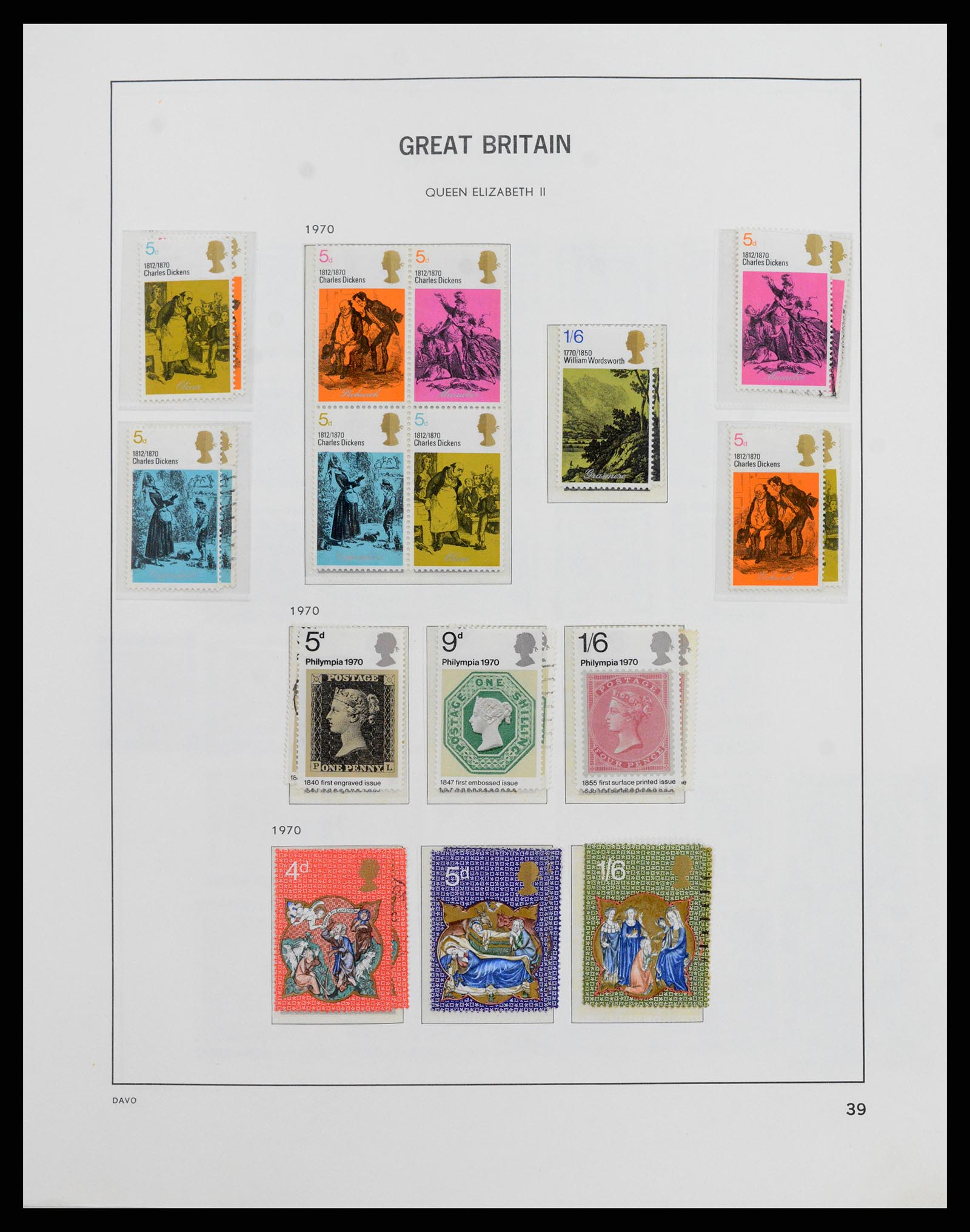 37836 055 - Stamp Collection 37836 Great Britain 1840-2016.