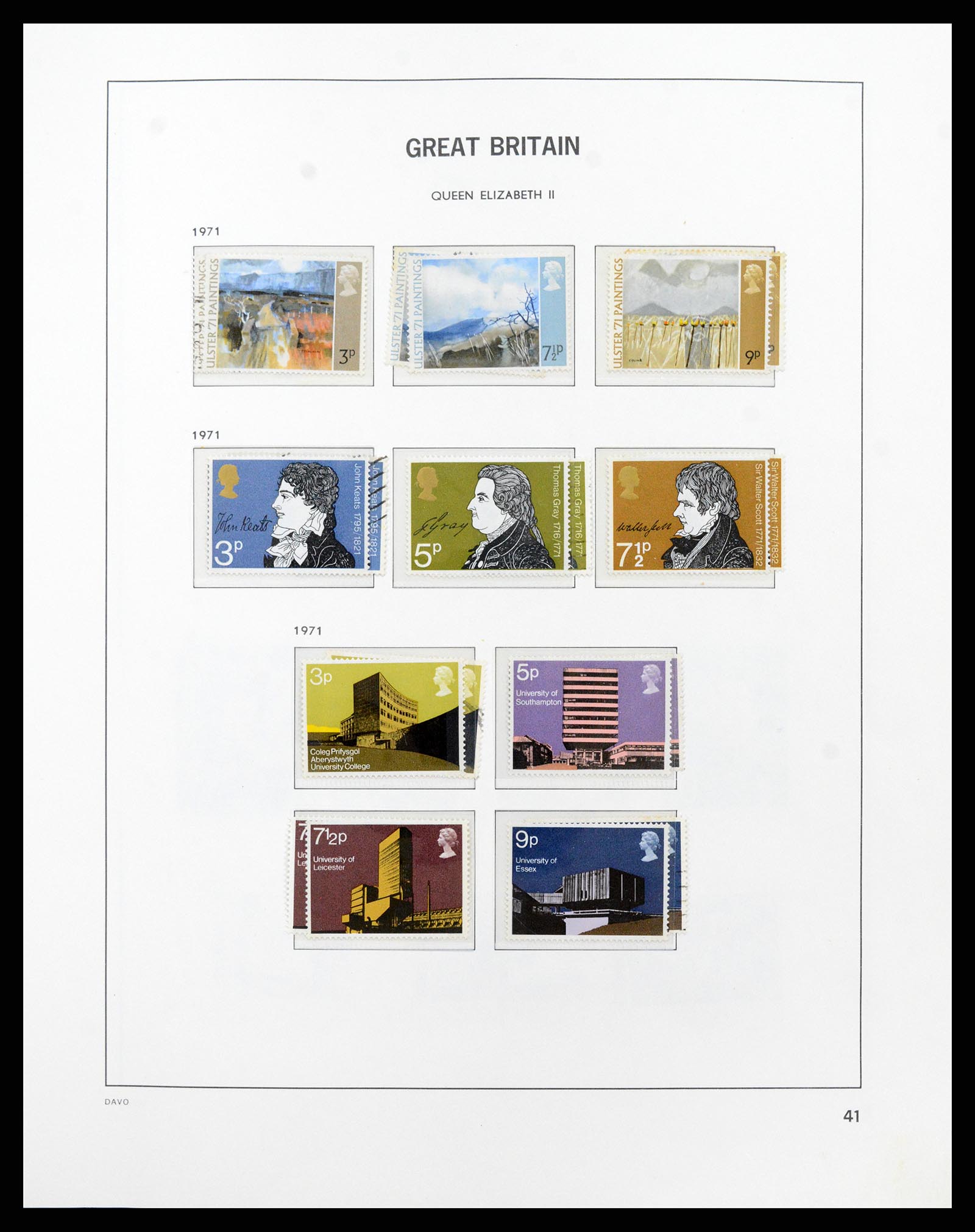 37836 057 - Stamp Collection 37836 Great Britain 1840-2016.