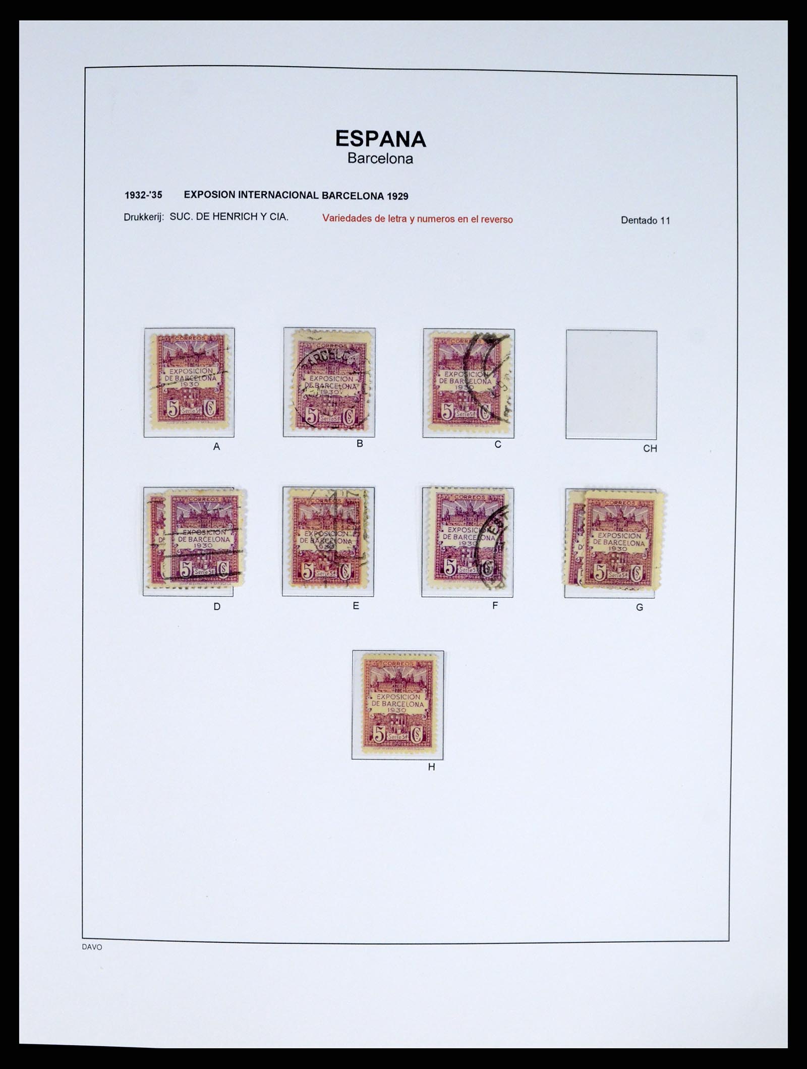 37837 033 - Postzegelverzameling 37837 Spaanse burgeroorlog en lokaalpost 1893-19
