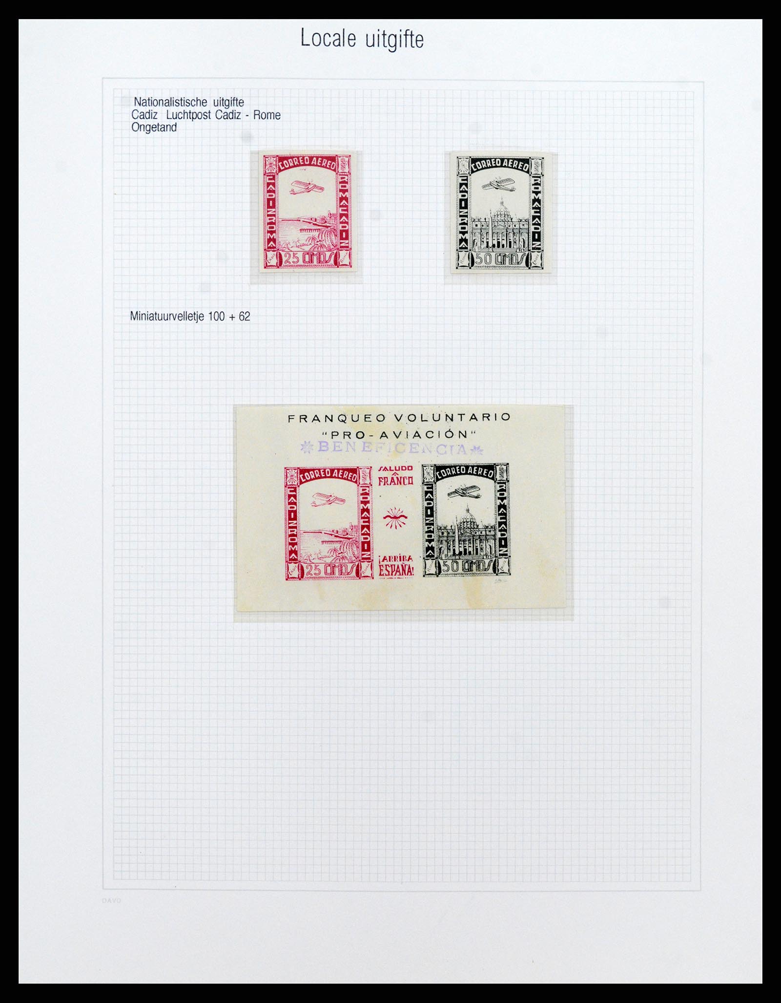 37837 197 - Stamp Collection 37837 Spansish civil war and local post 1893-1945.