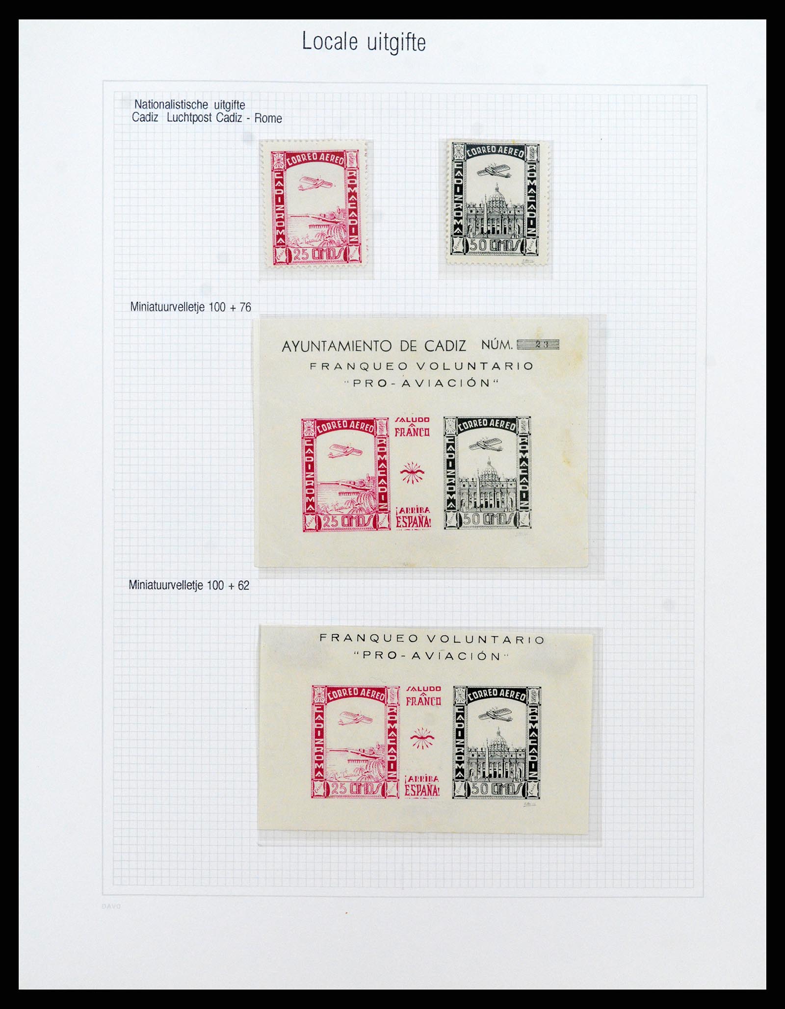 37837 198 - Stamp Collection 37837 Spansish civil war and local post 1893-1945.