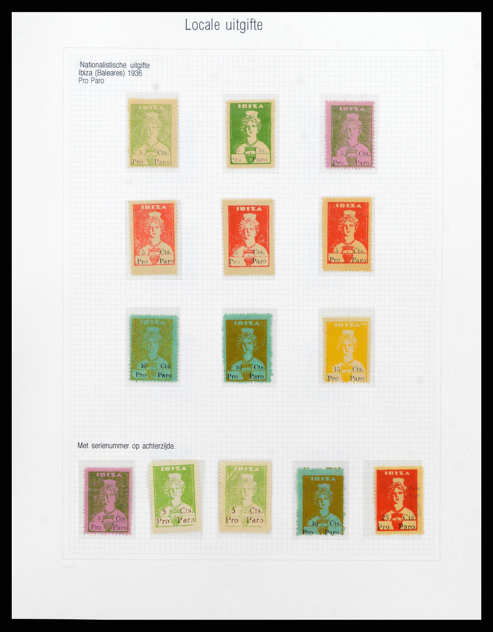 37837 211 - Stamp Collection 37837 Spansish civil war and local post 1893-1945.