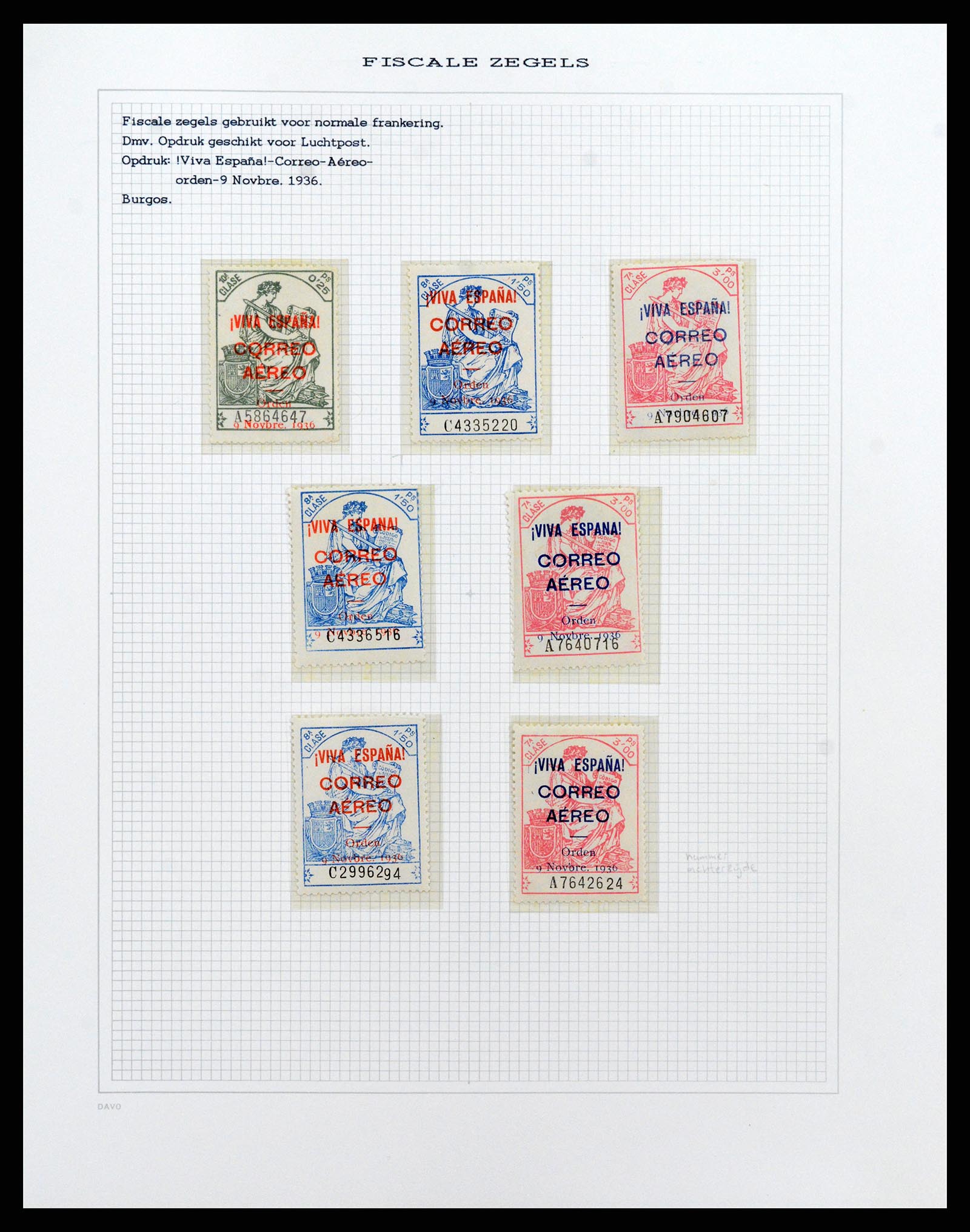 37837 214 - Stamp Collection 37837 Spansish civil war and local post 1893-1945.