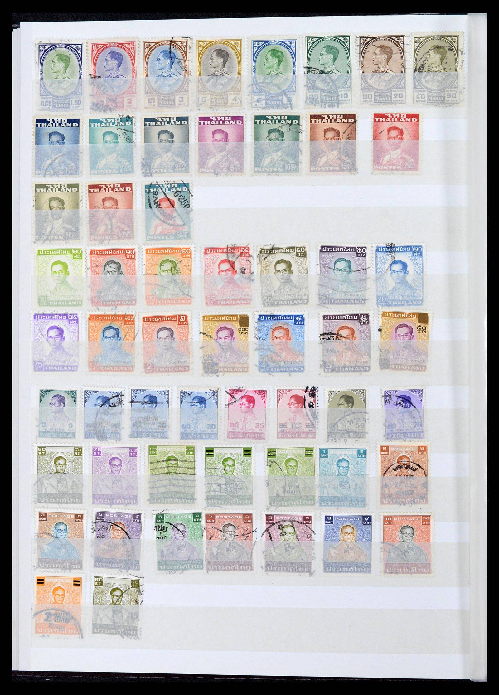 37839 0005 - Postzegelverzameling 37839 Thailand 1960-2022!