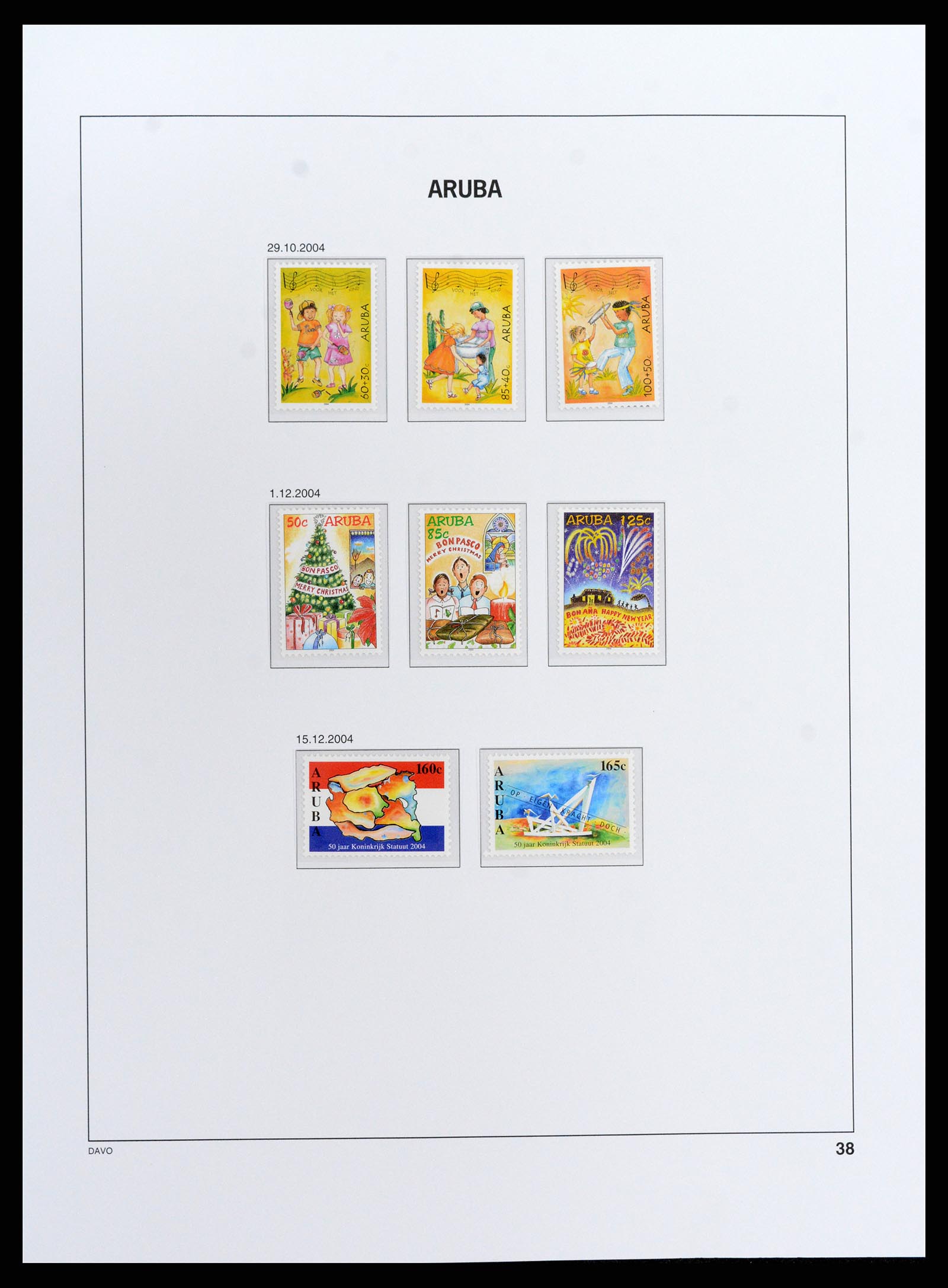 37841 040 - Postzegelverzameling 37841 Aruba 1986-2011.