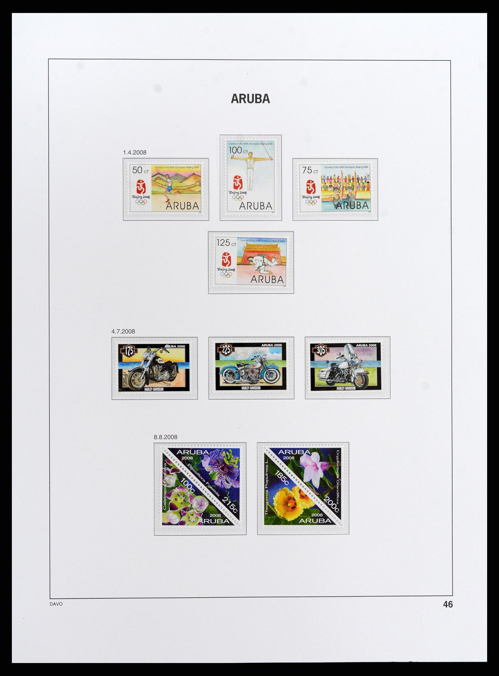 37841 051 - Postzegelverzameling 37841 Aruba 1986-2011.