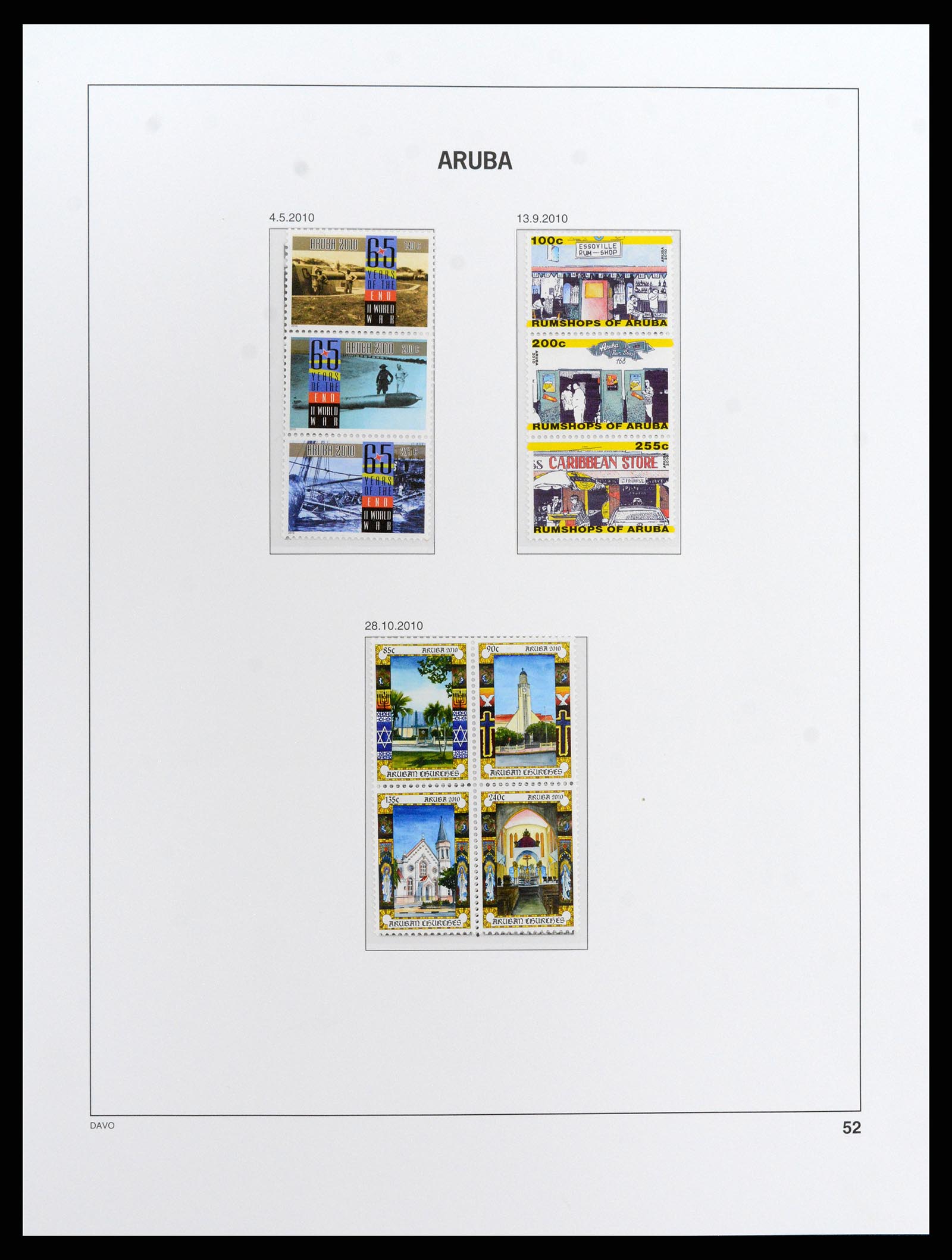 37841 060 - Postzegelverzameling 37841 Aruba 1986-2011.
